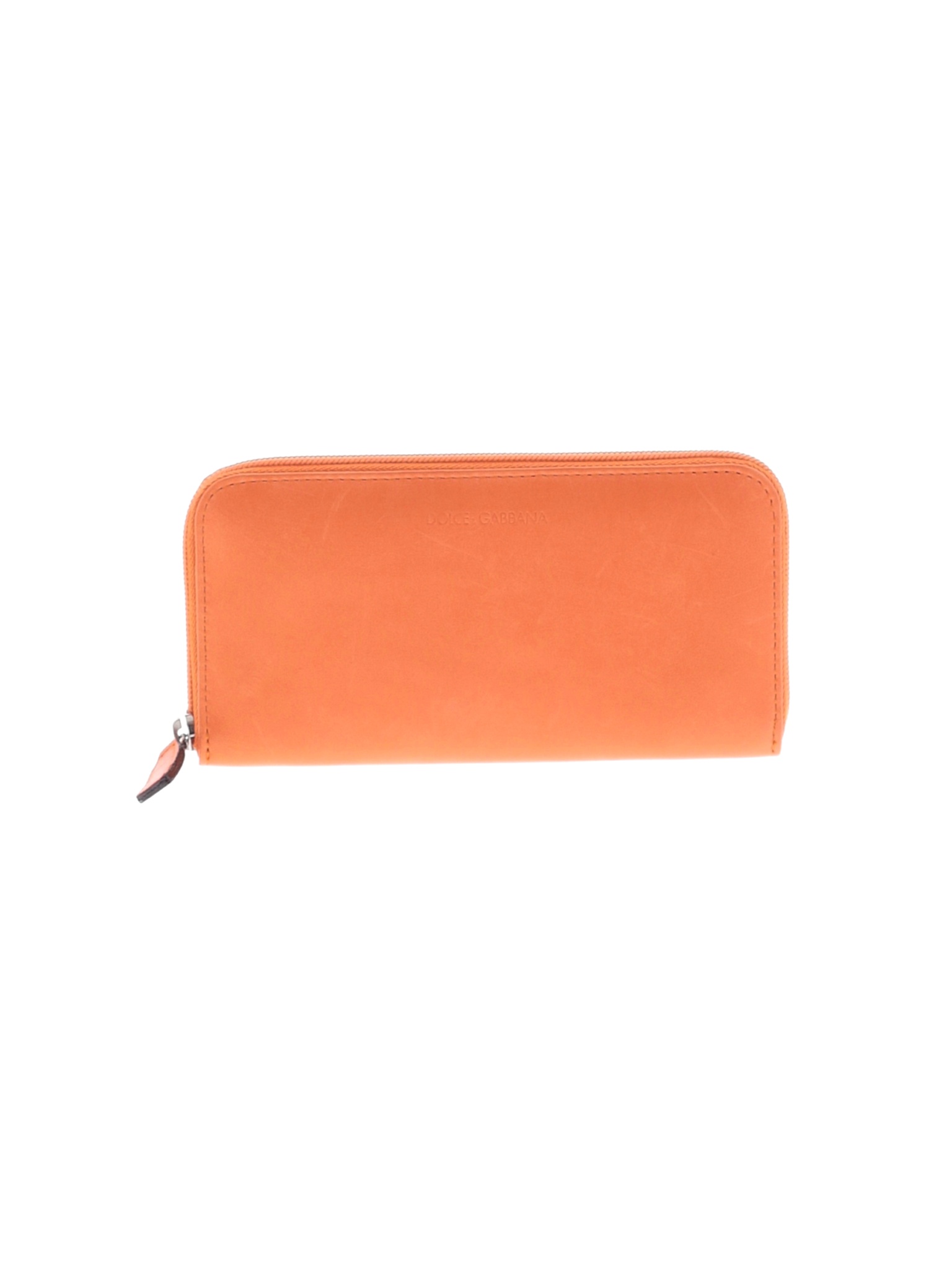 Dolce & Gabbana Women Orange Leather Wallet One Size | eBay