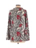 Chico's 100% Polyester Paisley Red Long Sleeve Blouse Size Sm (0) - photo 2