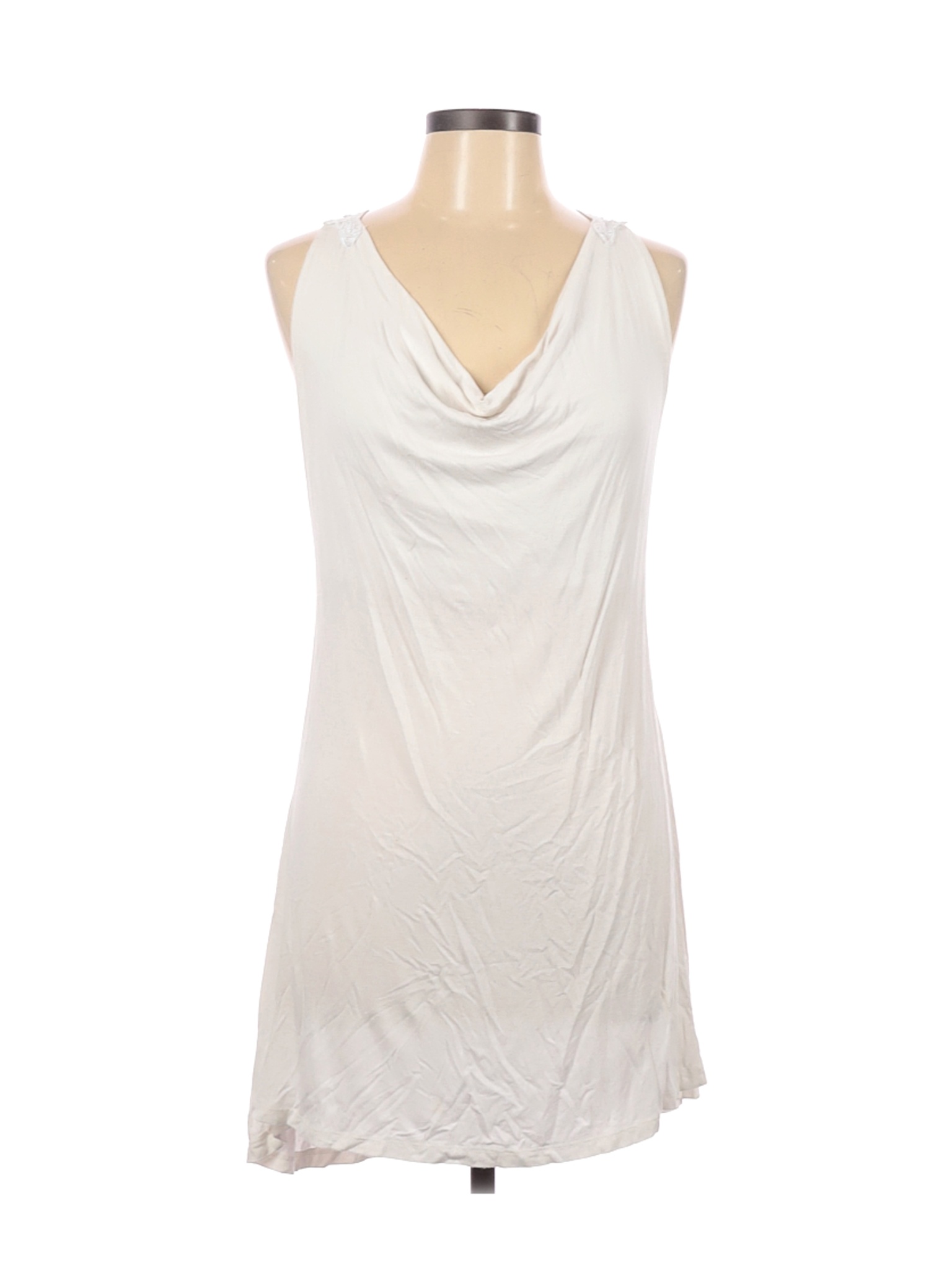 West Kei Women White Casual Dress L | eBay