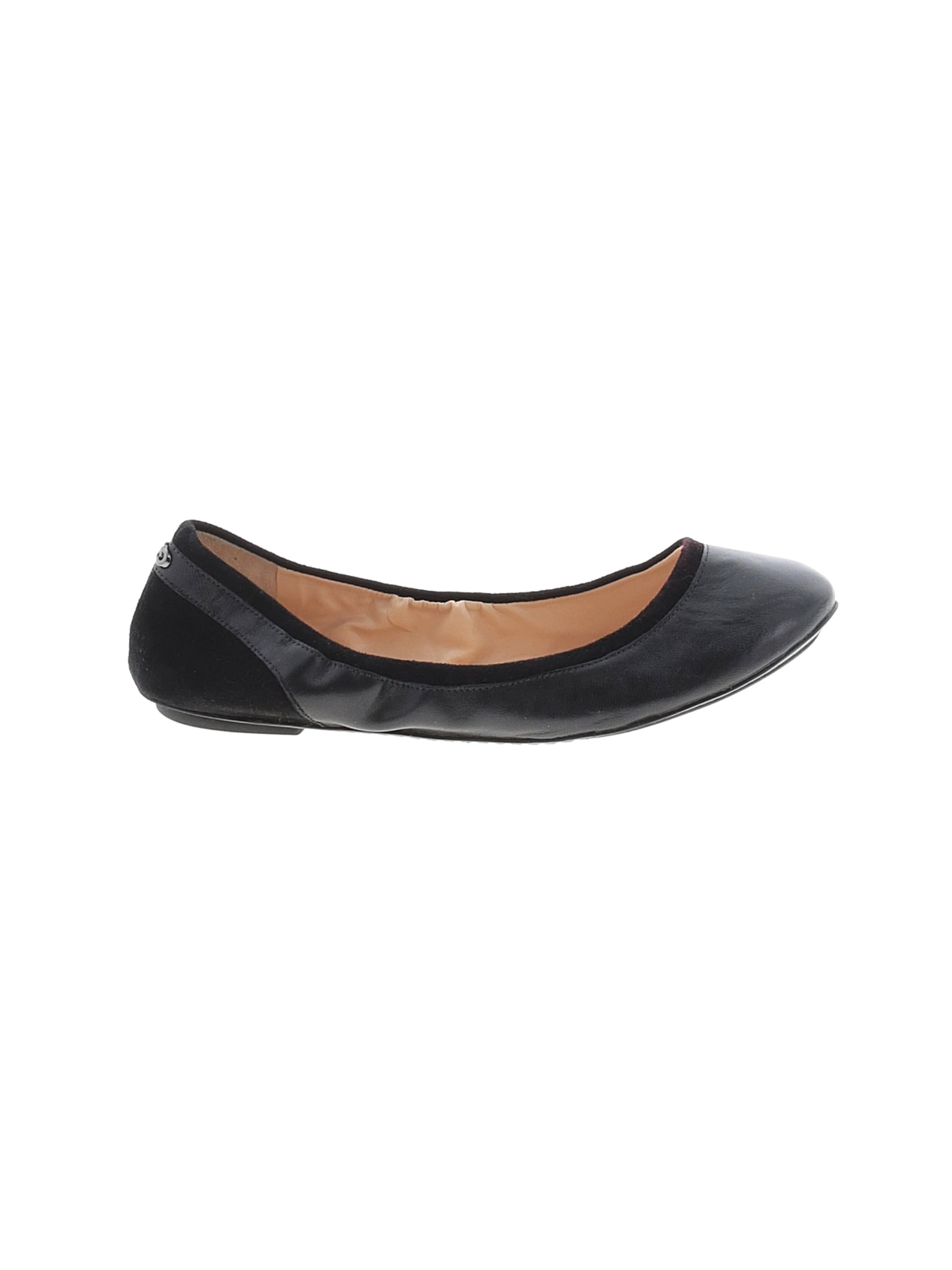 cole haan black patent flats