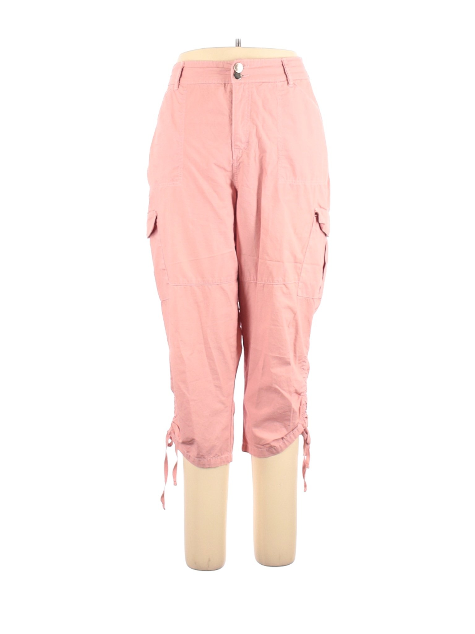 dark pink cargo pants