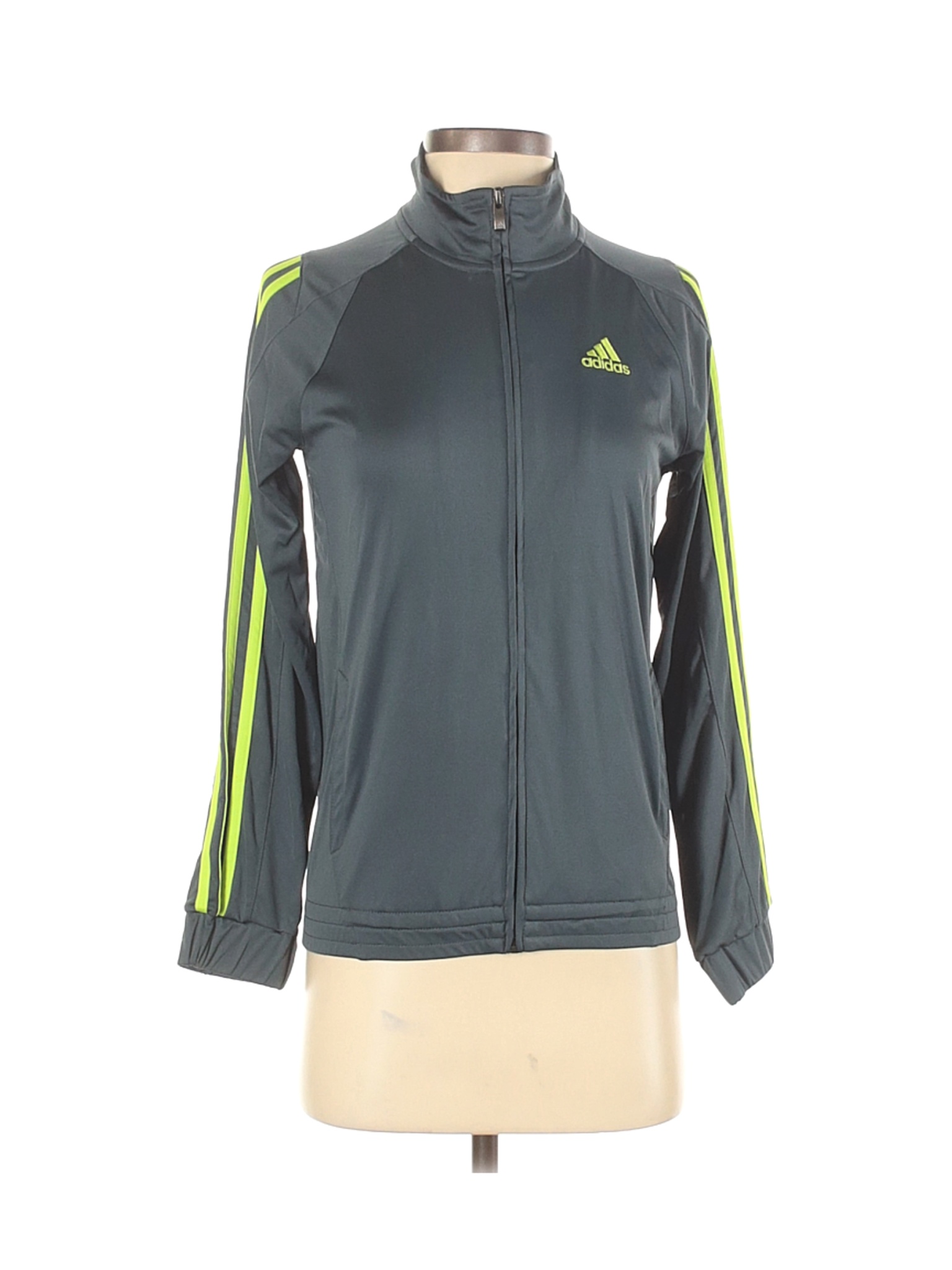 Adidas Women Gray Track Jacket M | eBay