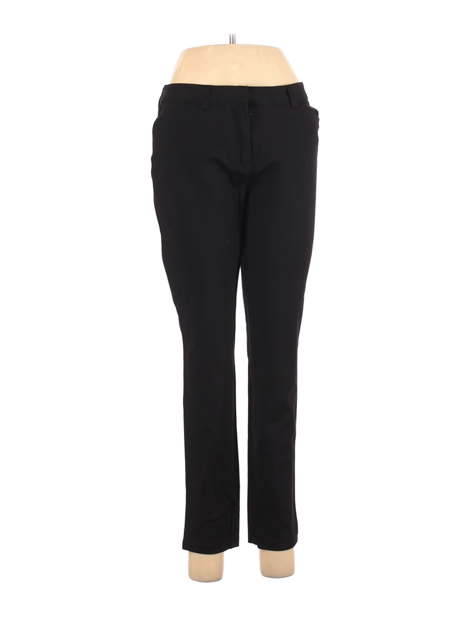 Andrew Marc Women Black Casual Pants 8 | eBay
