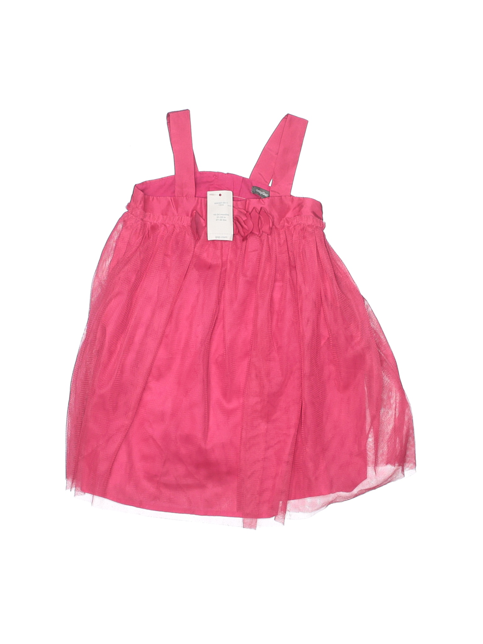 NWT Baby Gap Girls Pink Dress 1824 Months eBay