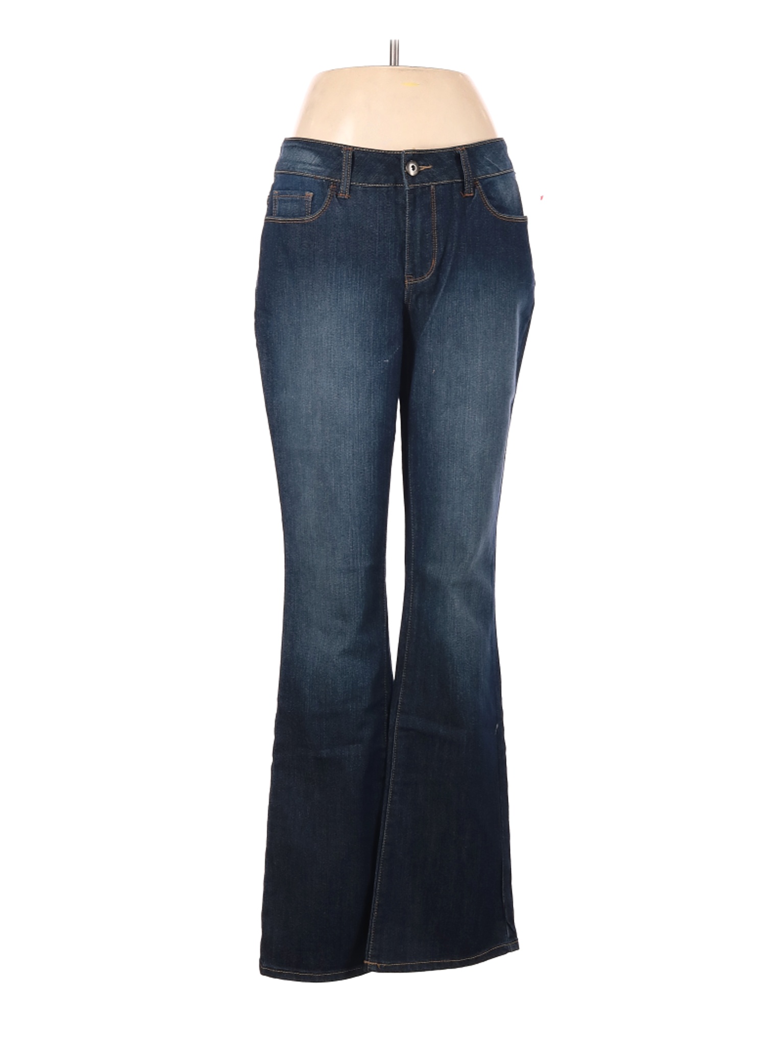 NWT Faded Glory Women Blue Jeans 8 | eBay