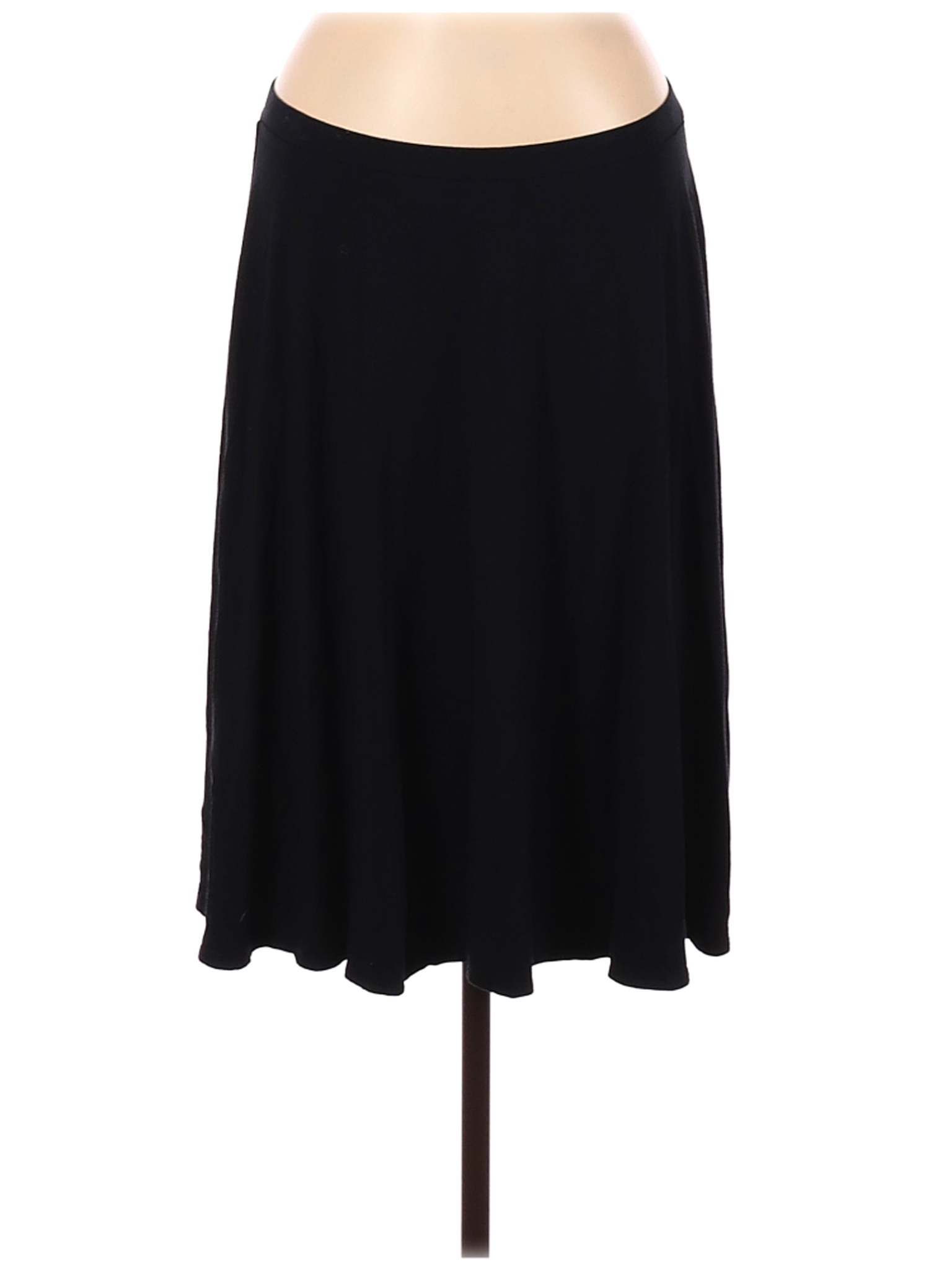 Lands' End Women Black Casual Skirt M | eBay