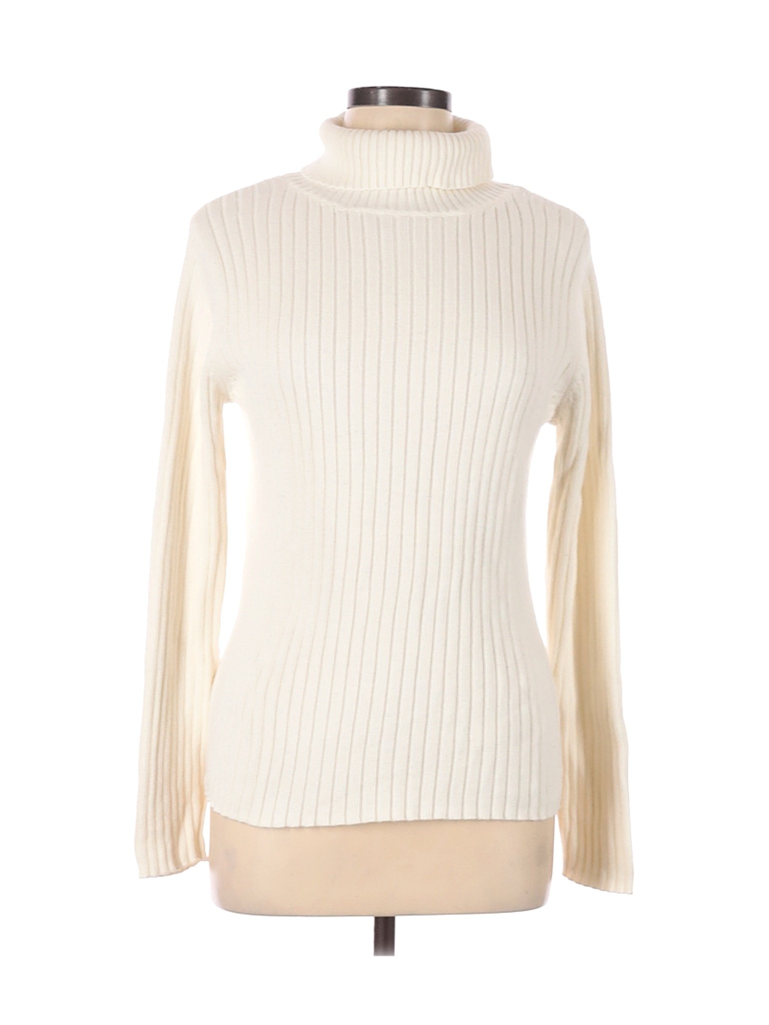 High Sierra Women Ivory Turtleneck Sweater L | eBay