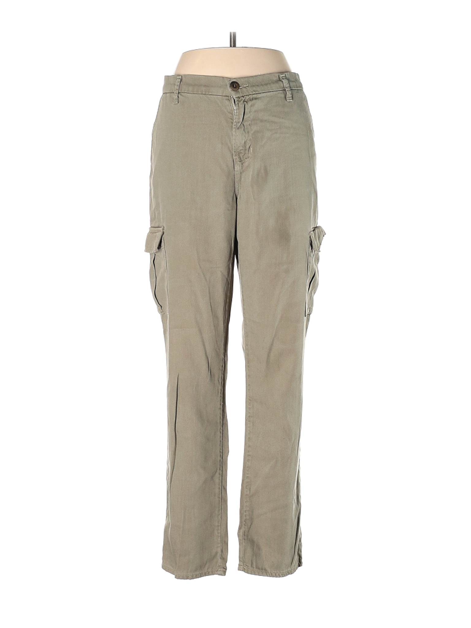 green cargo jeans womens