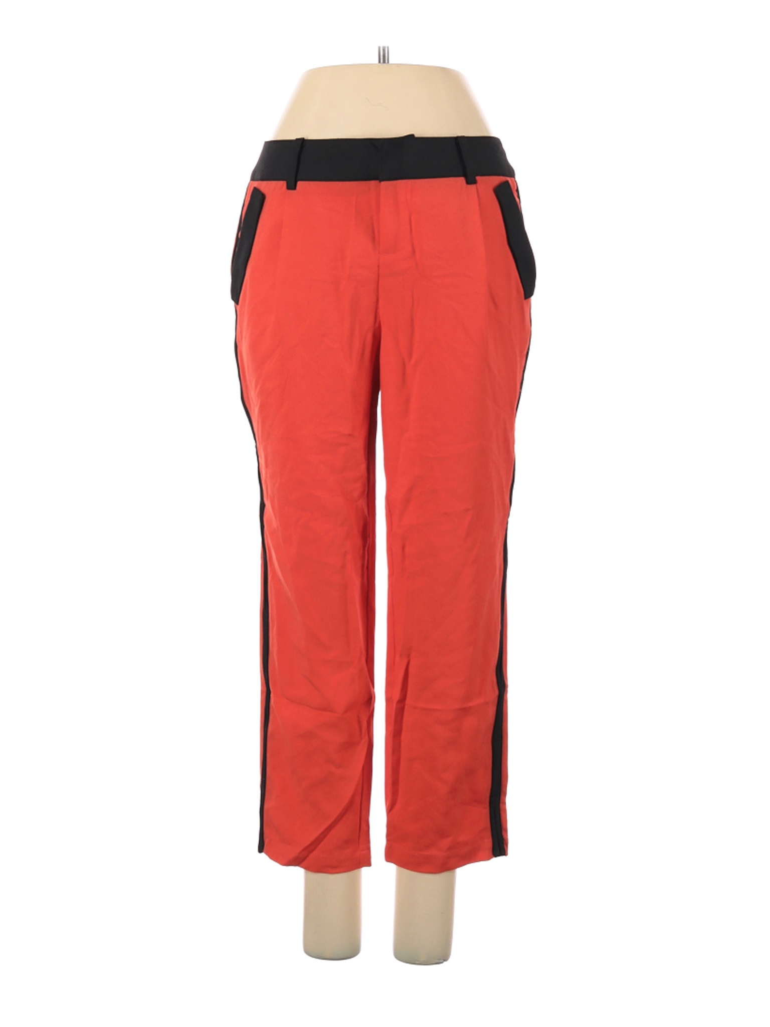 NWT Vero Moda Women Orange Dress Pants S | eBay