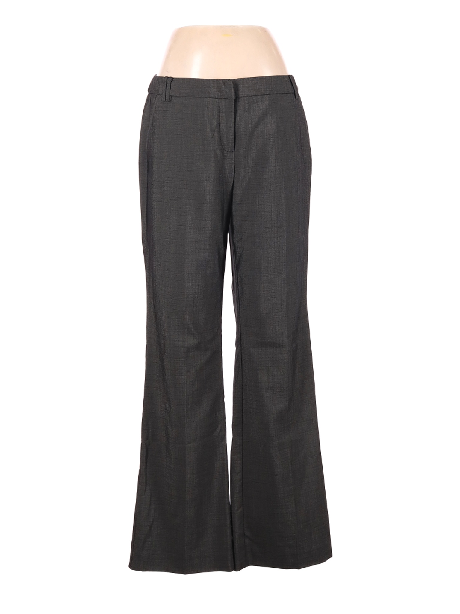 New York & Company Women Gray Dress Pants 8 | eBay