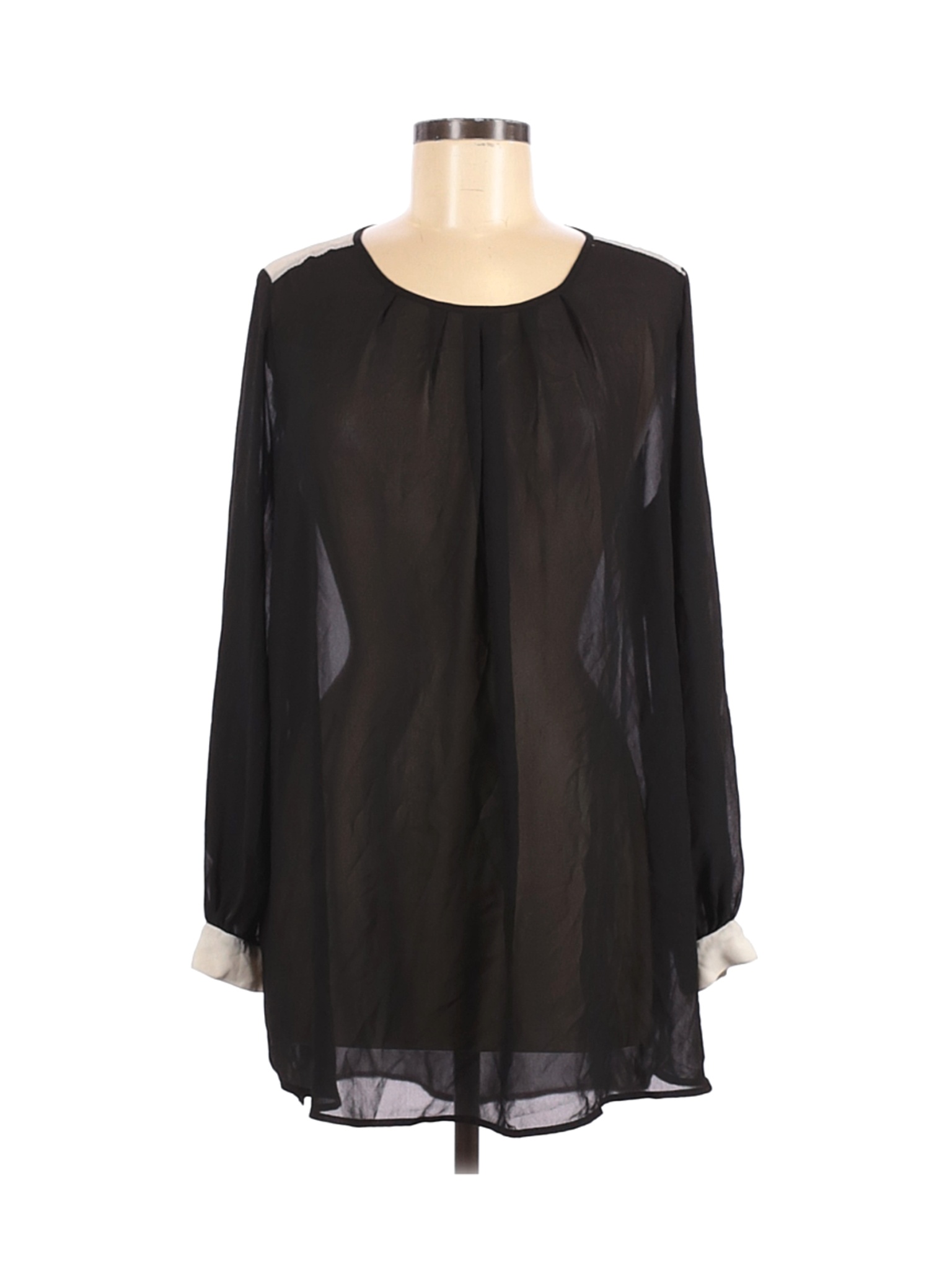 H&M Women Black Long Sleeve Blouse 8 | eBay