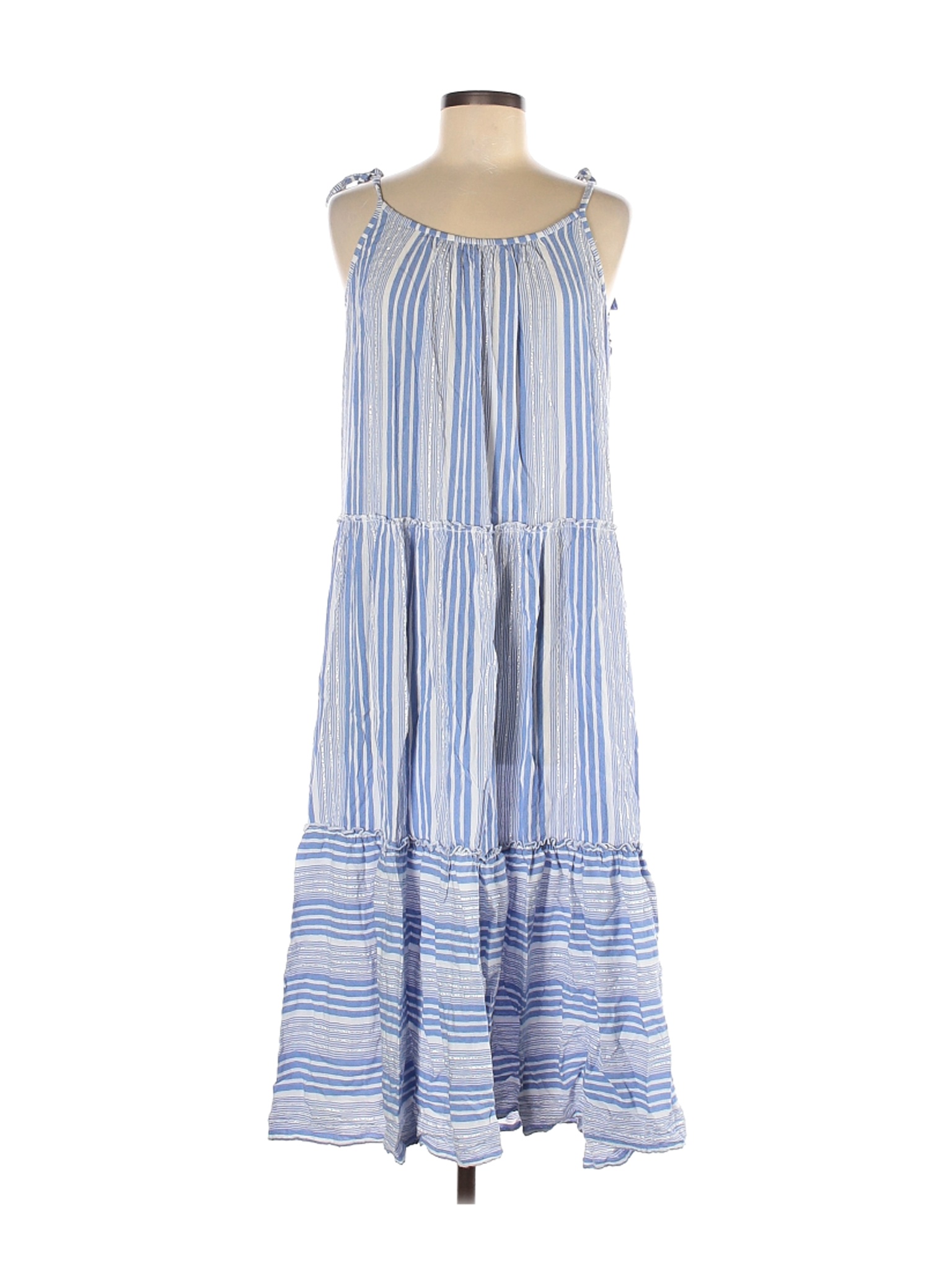 Blue Island Women Blue Casual Dress M | eBay