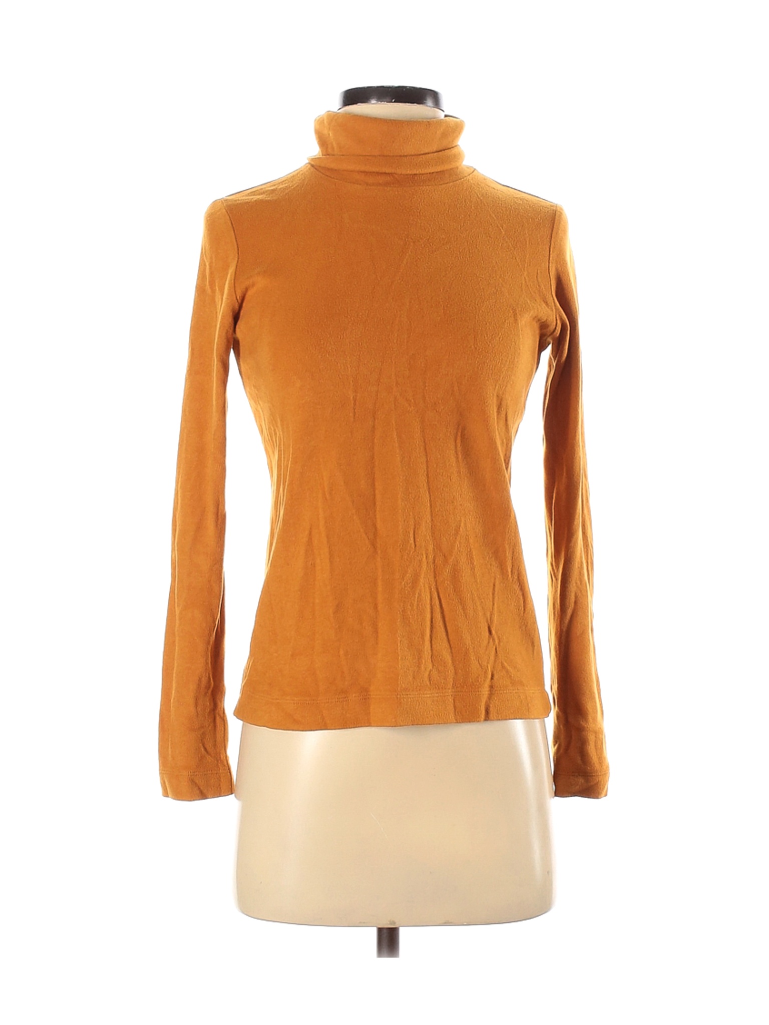Uniqlo Women Orange Pullover Sweater XS | eBay