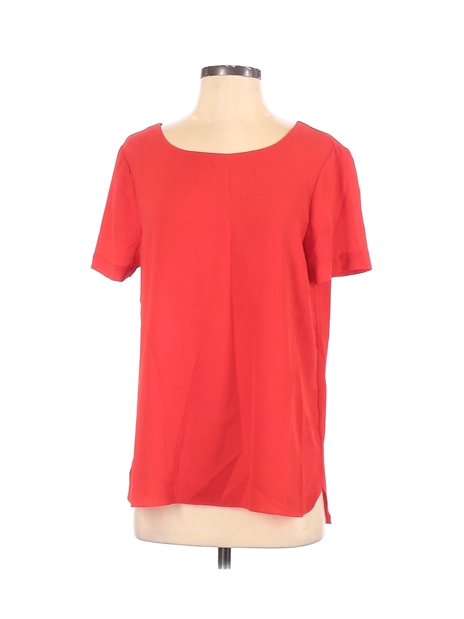 Adrienne Vittadini Women Pink Short Sleeve Blouse S | eBay