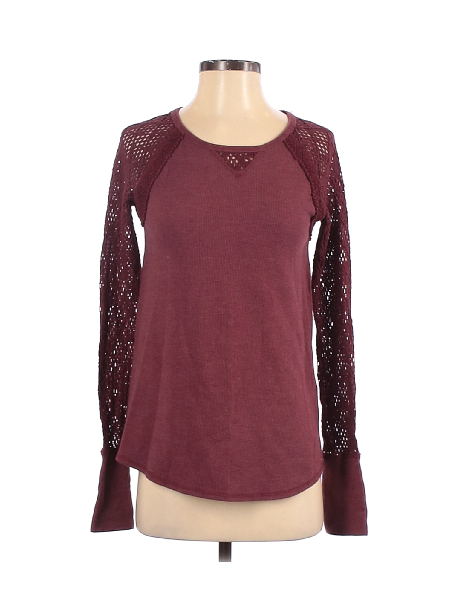 Lucky Brand Women Red Thermal Top S | eBay