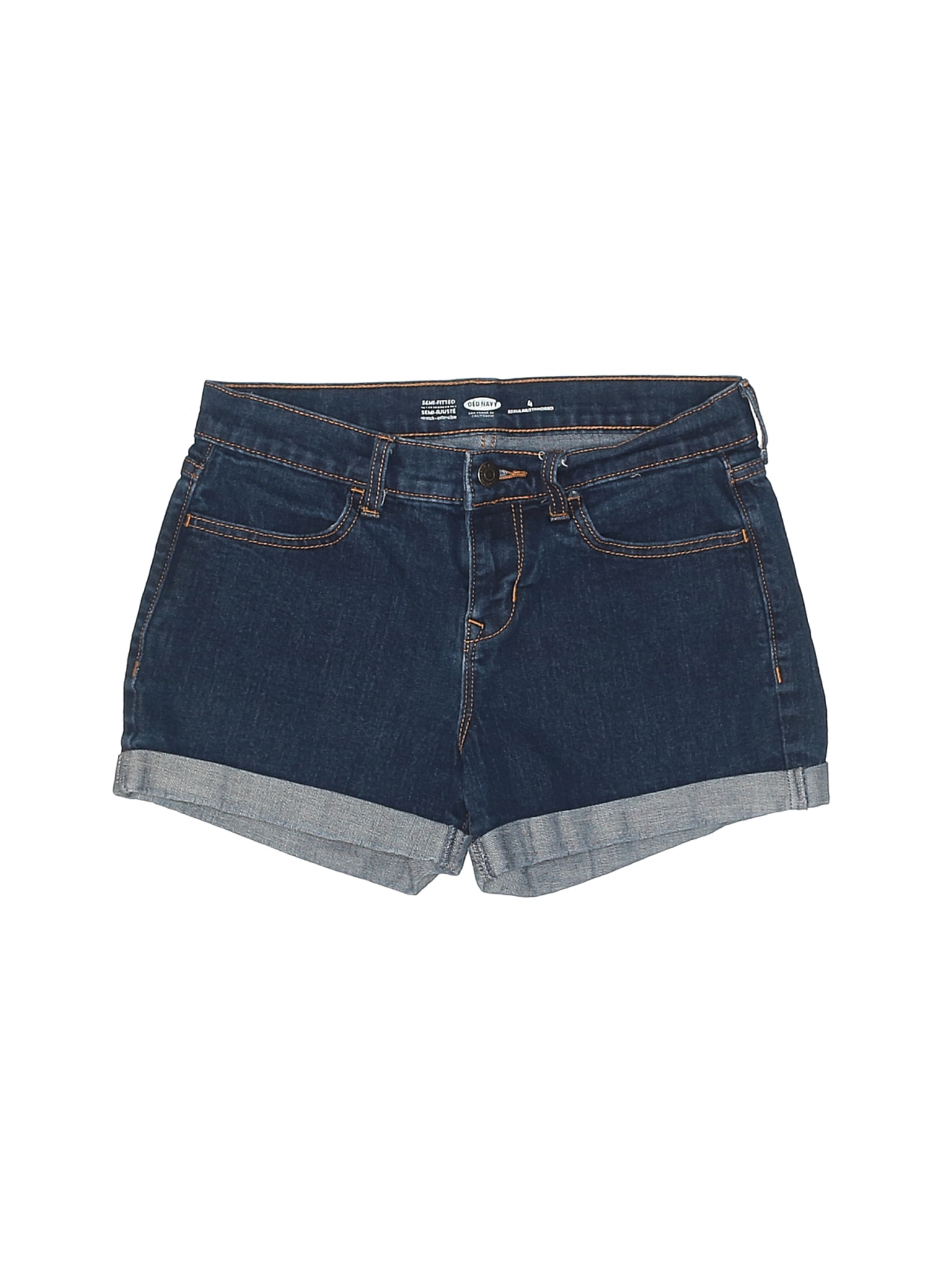 Old Navy Women Blue Denim Shorts 4 | eBay