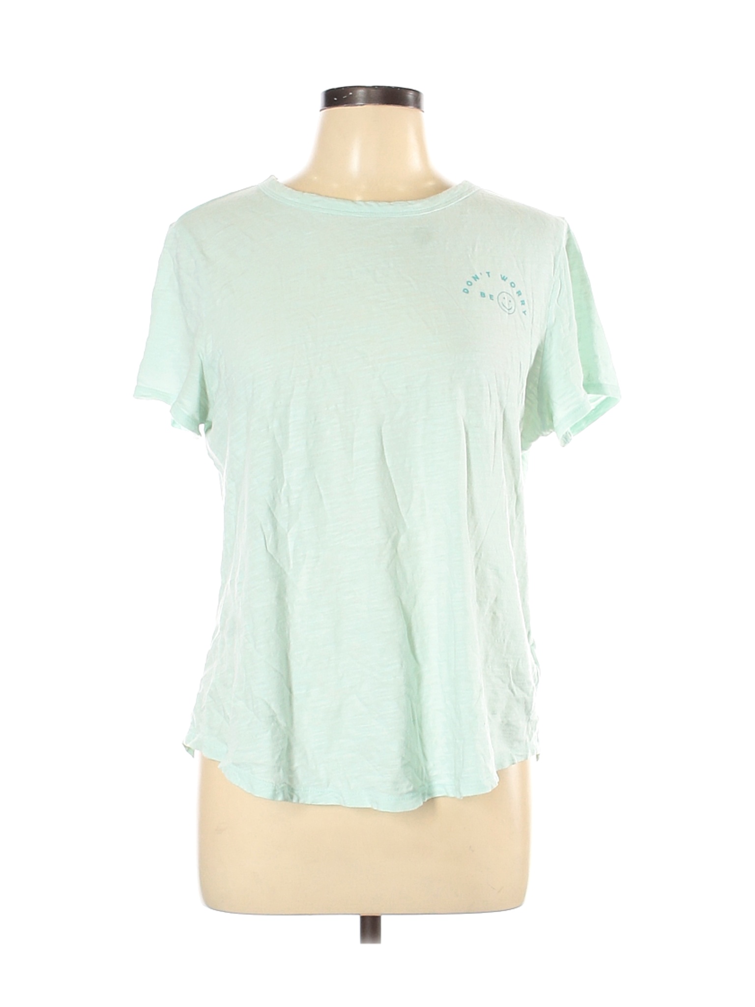 Old Navy Women Green Short Sleeve T-Shirt L | eBay