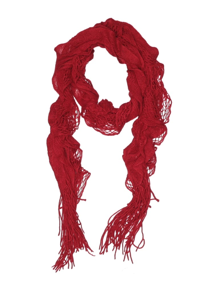 Unbranded Solid Red Scarf One Size - 66% off | thredUP