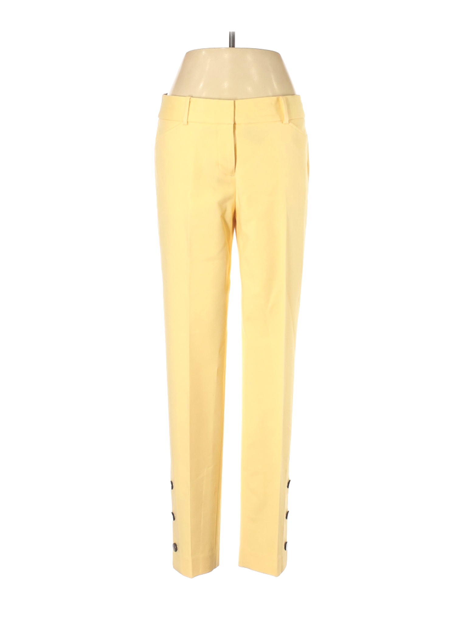 yellow dress pants