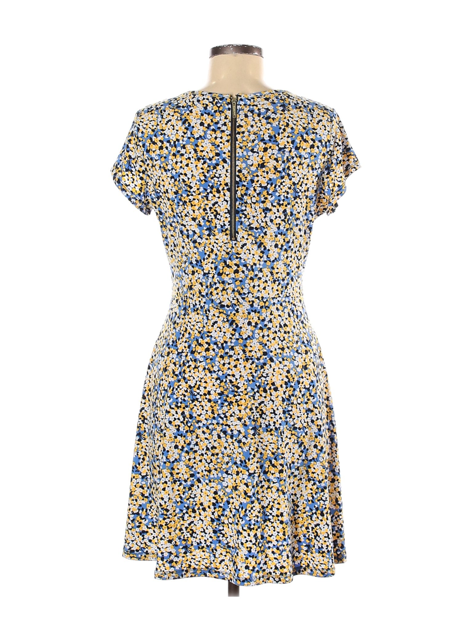 MICHAEL Michael Kors Women Blue Casual Dress M | eBay