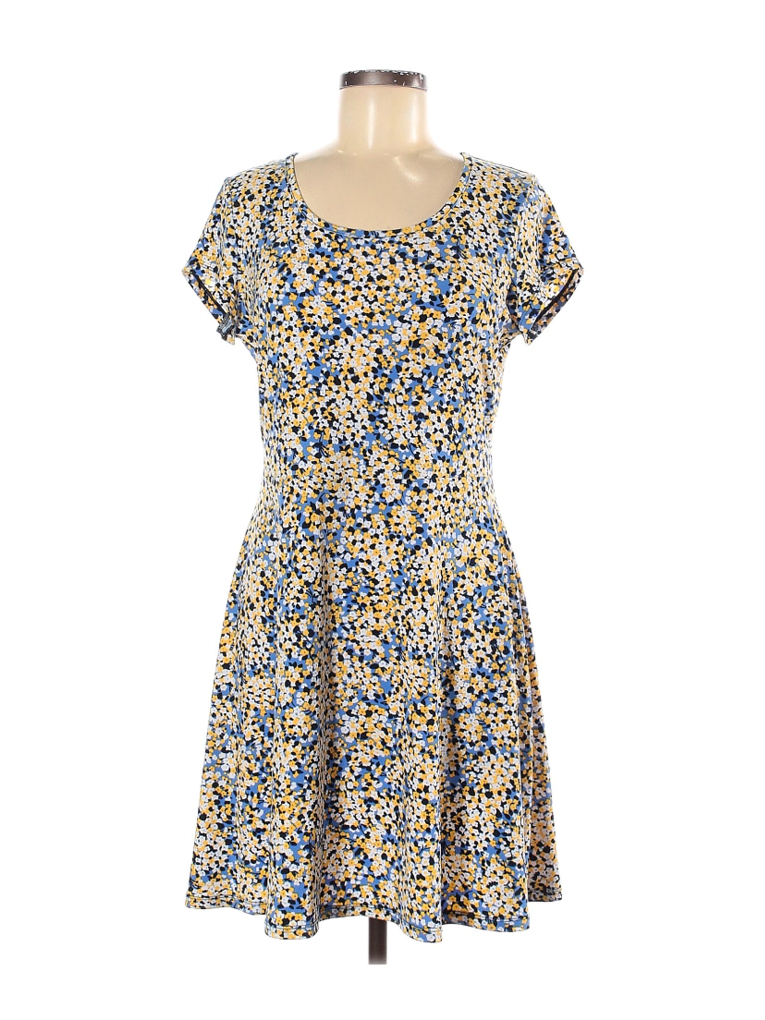 MICHAEL Michael Kors Women Blue Casual Dress M | eBay