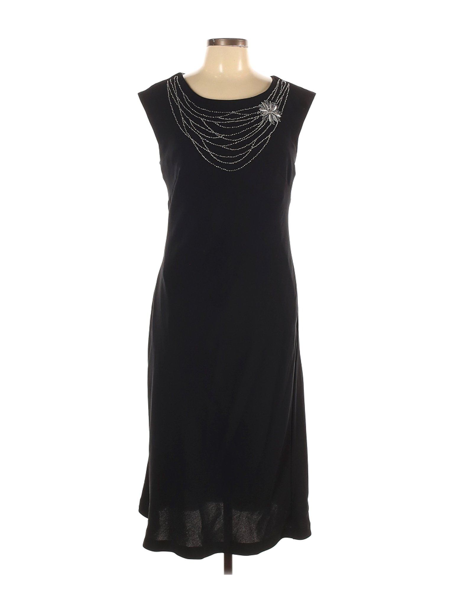 Emma James Women Black Casual Dress 12 | eBay