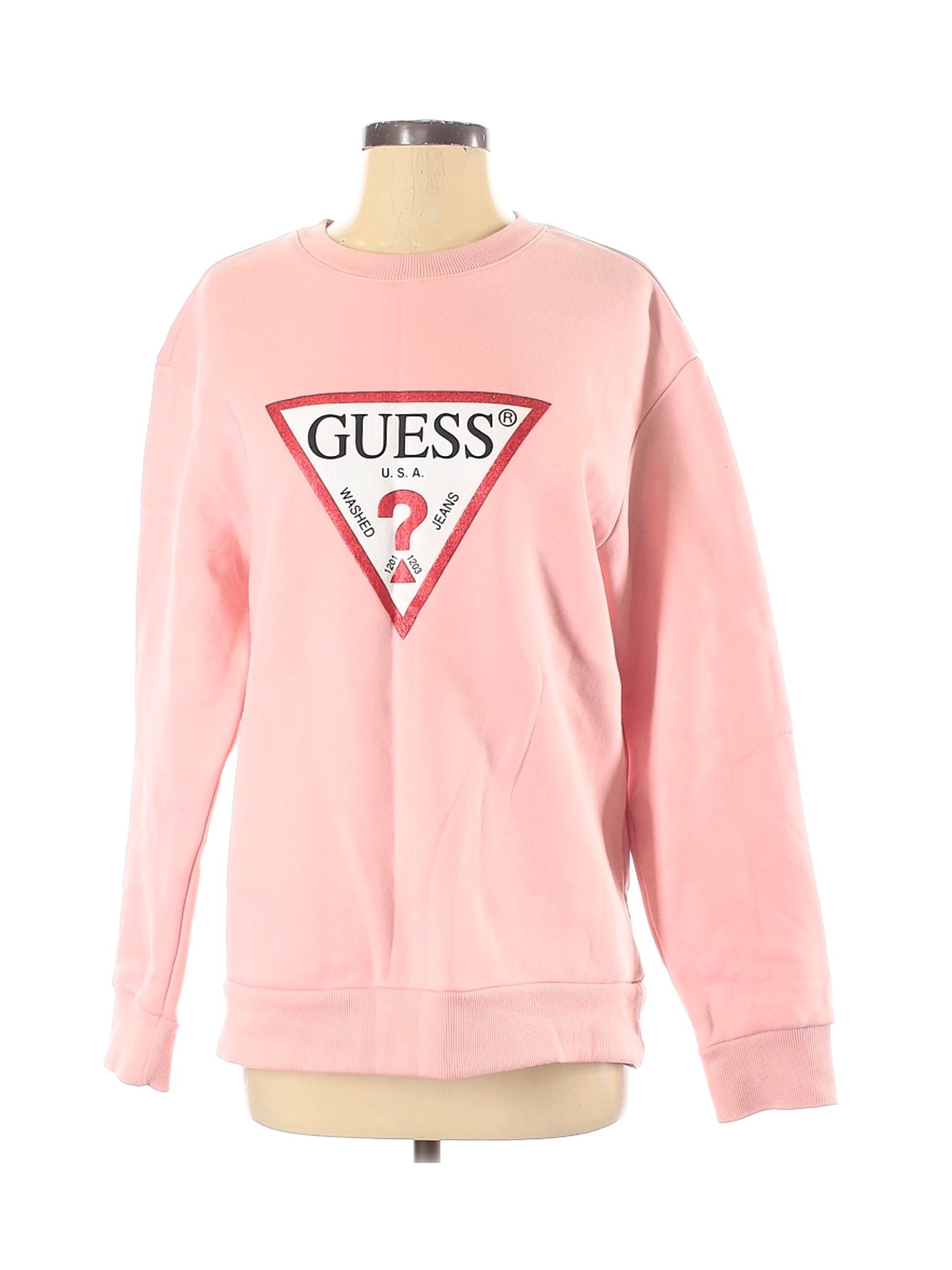 guess pink tshirt