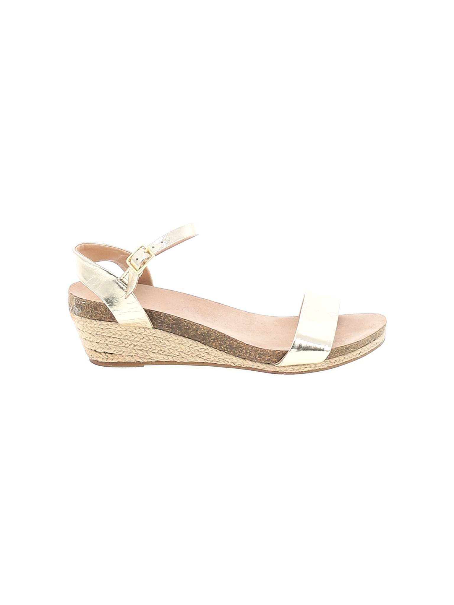 merona tan wedges