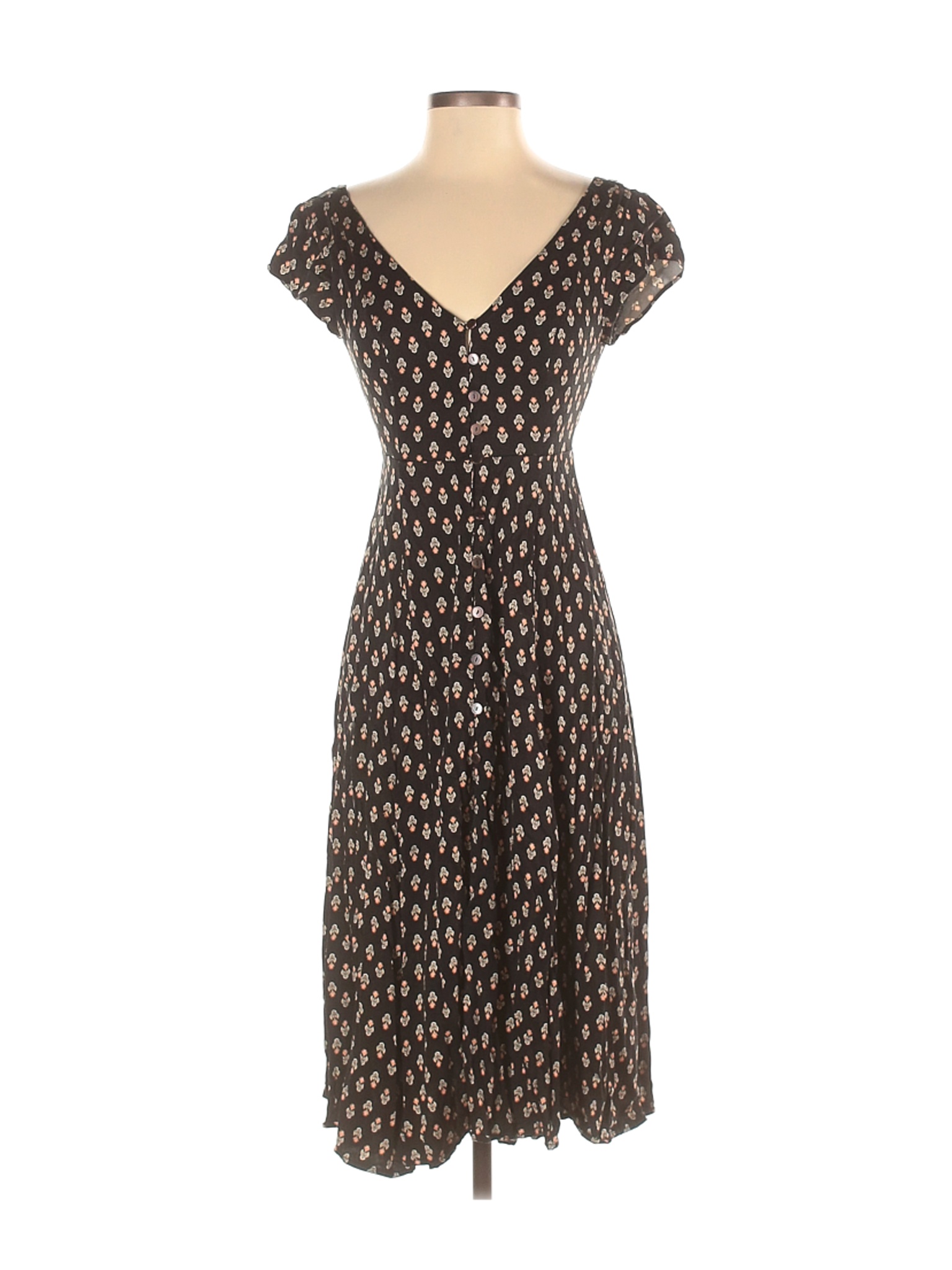 Urban Outfitters Multi Color Black Casual Dress Size XS 53 off thredUP