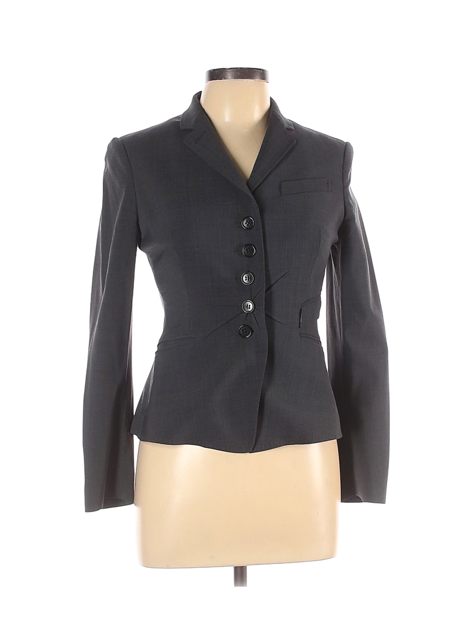 Veste Blazer Elisa Cavaletti Italie - Coton Gris, Taille 6 (EU34), Occasion En Très Bon état