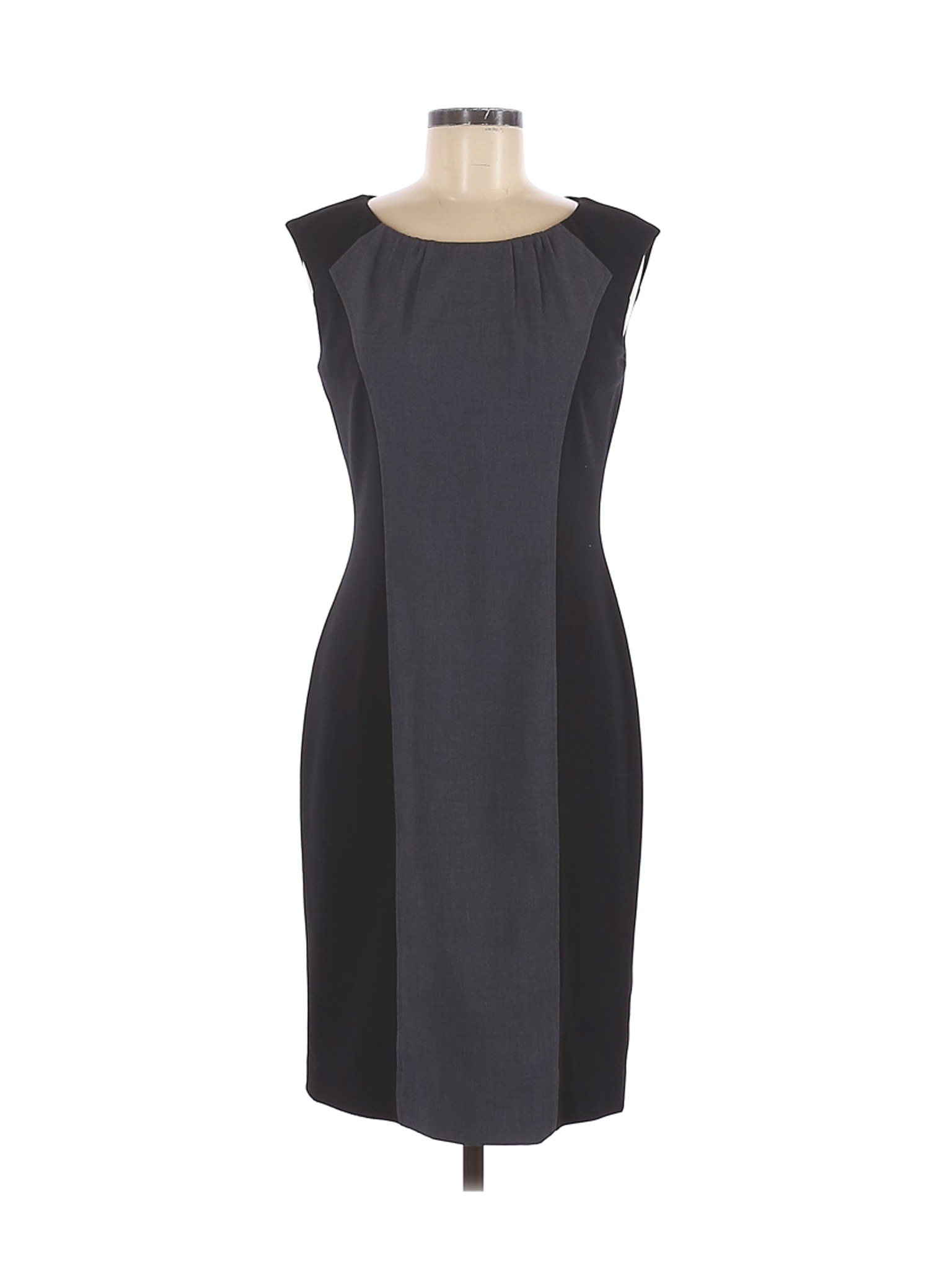 Calvin Klein Women Gray Casual Dress 6 | eBay
