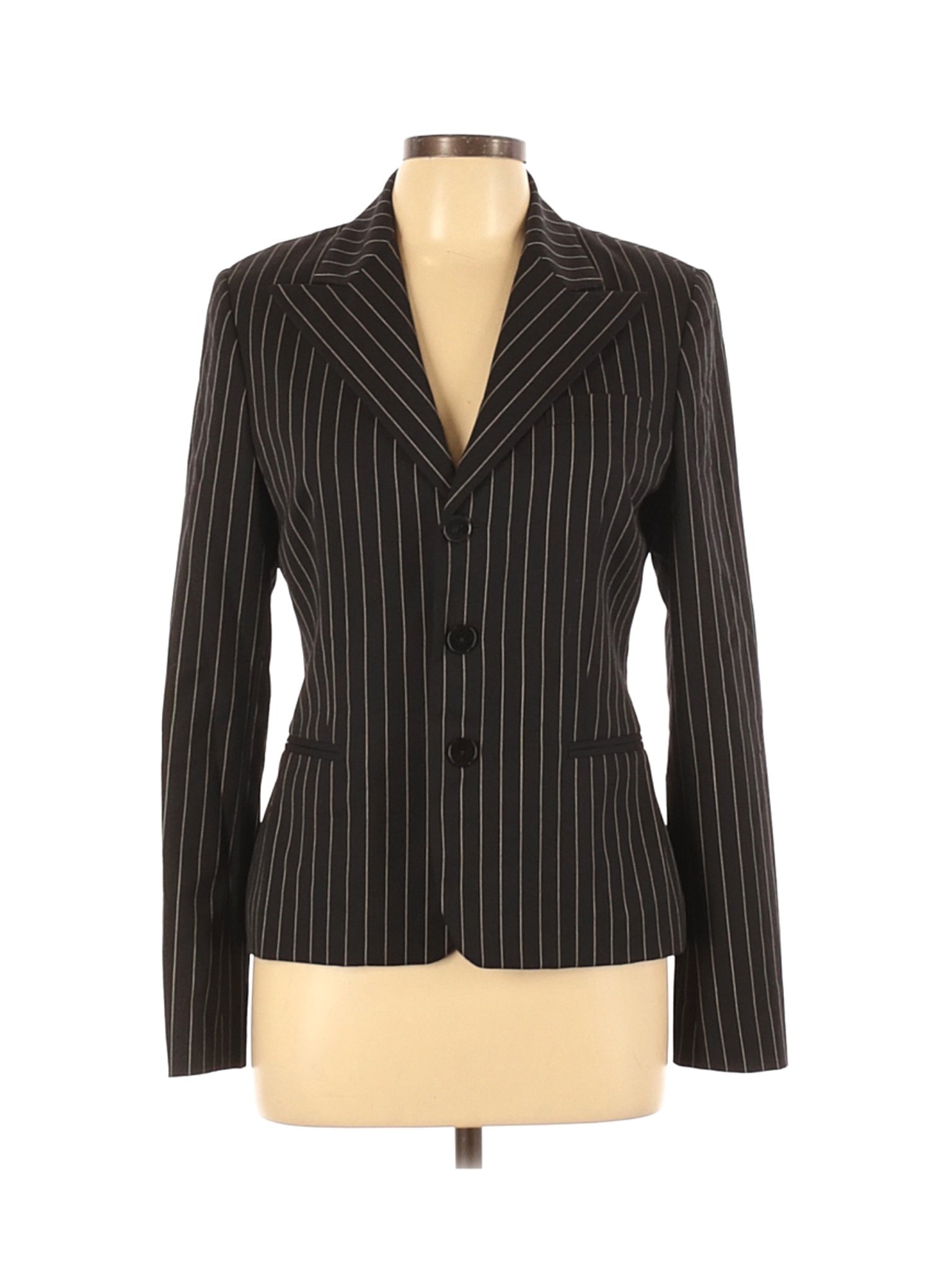Ralph Lauren Women Black Wool Blazer 10 | eBay