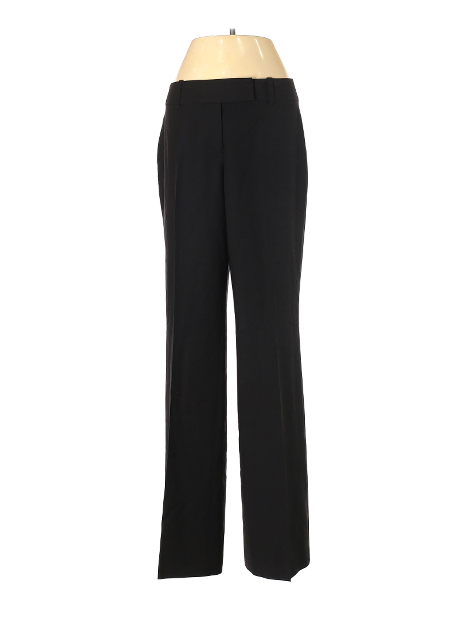Ann Taylor Women Black Wool Pants 4 | eBay