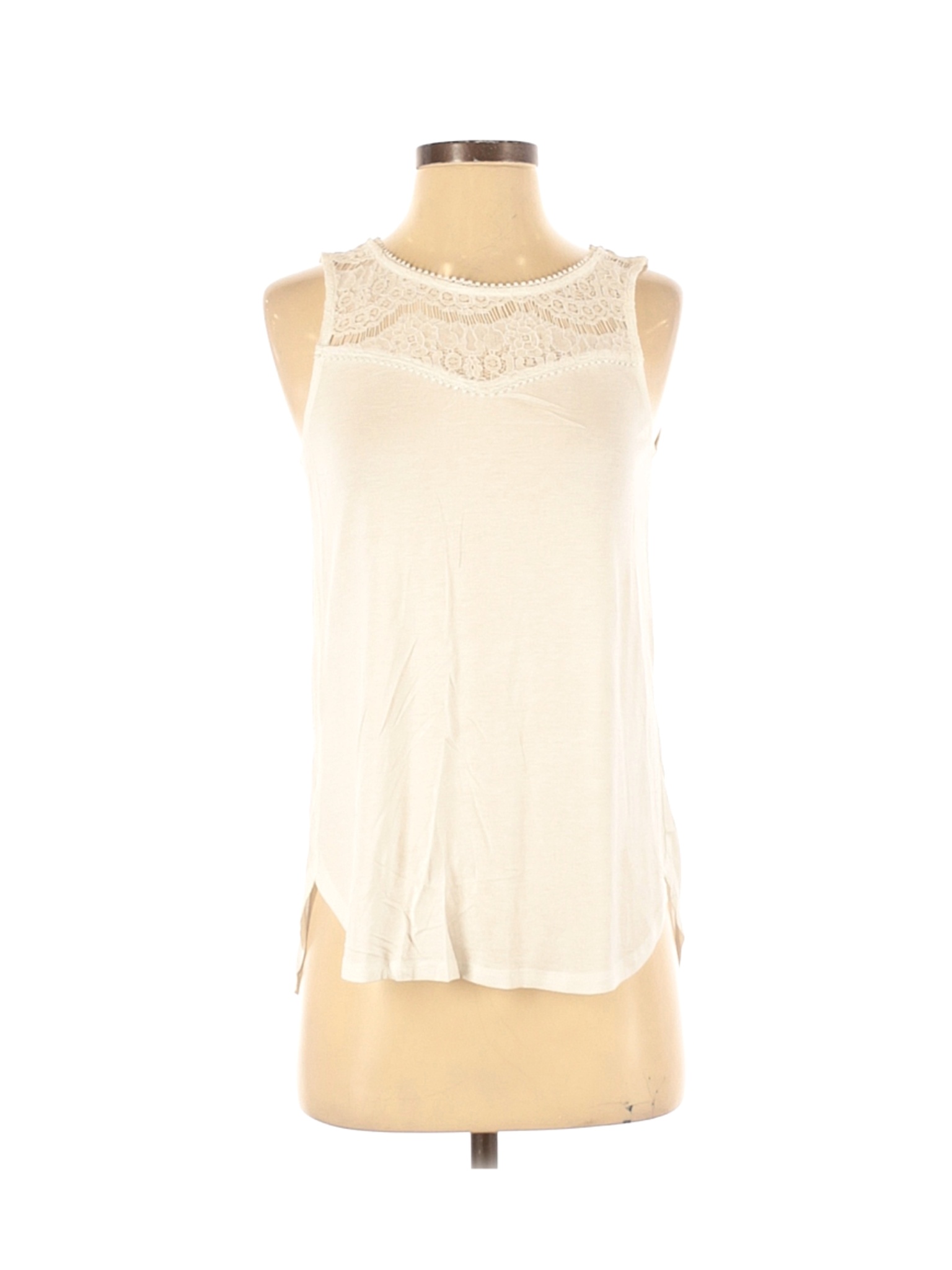 H&M Women Ivory Sleeveless Top XS | eBay