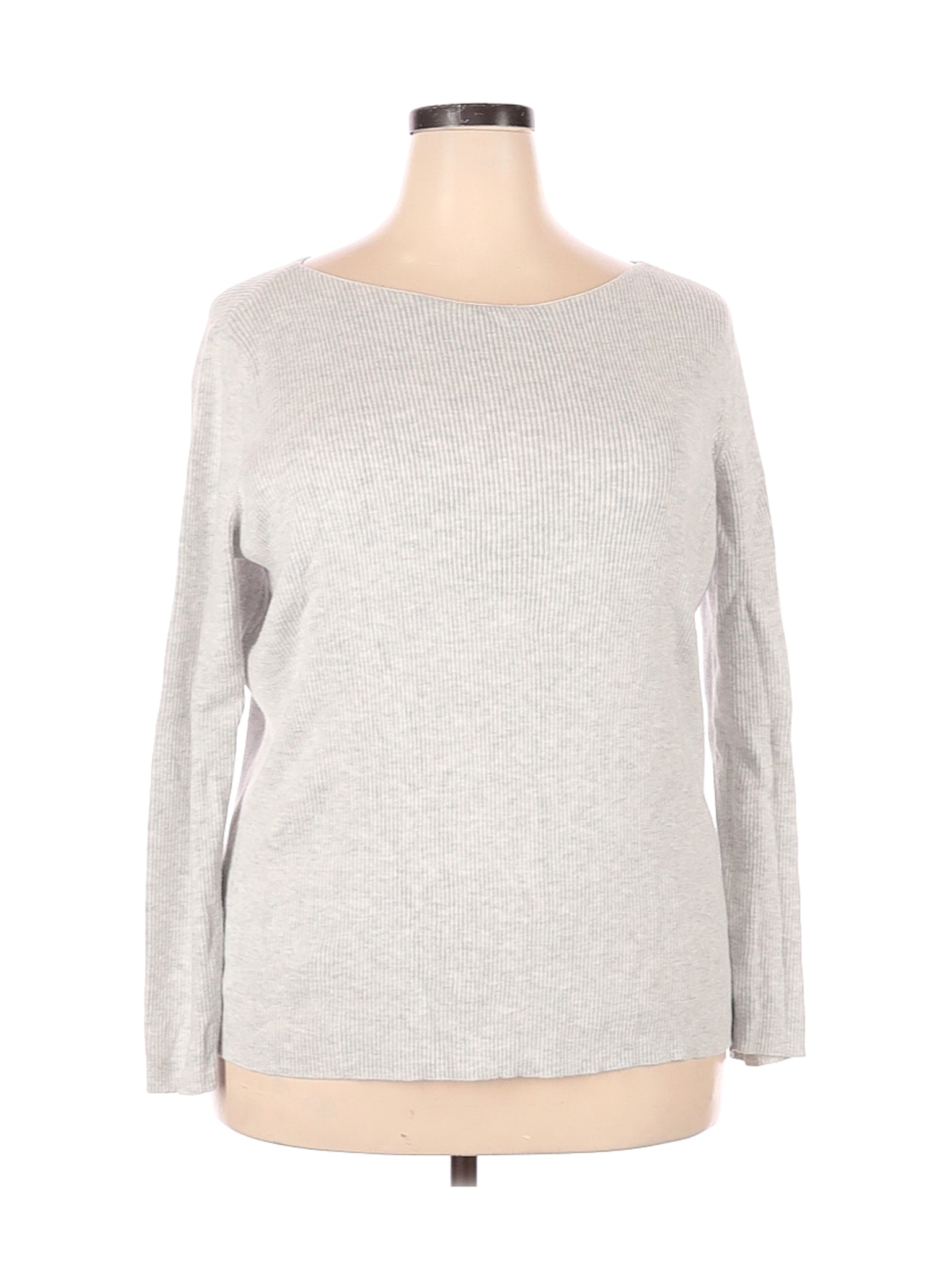 Gap Women Gray Pullover Sweater 2X Plus | eBay