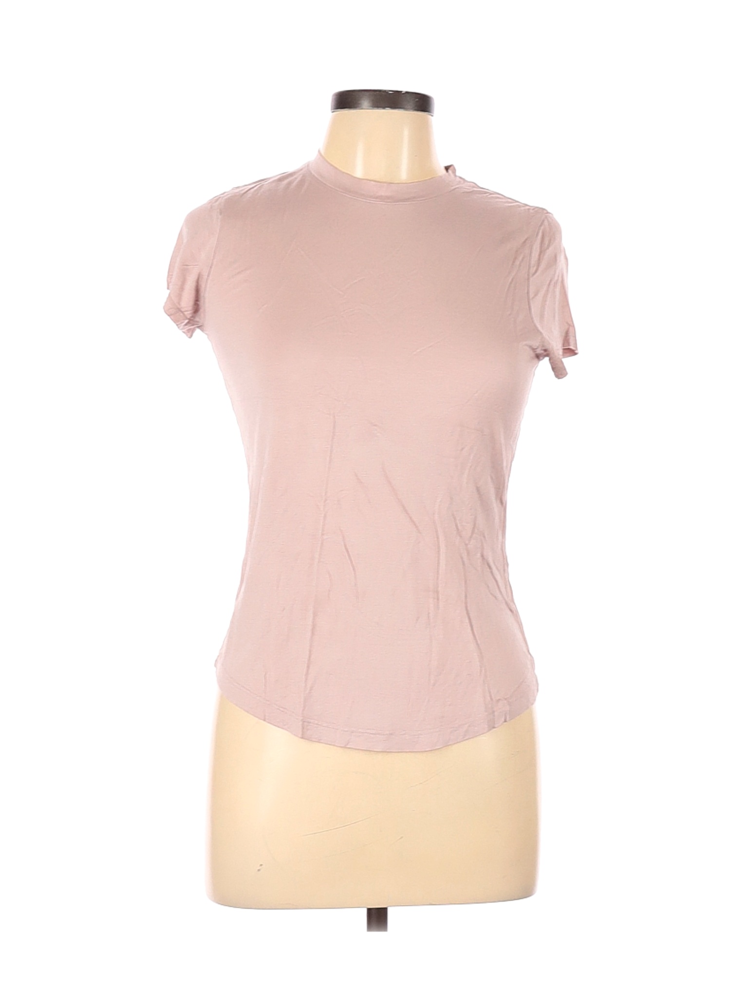H&M Women Pink Short Sleeve T-Shirt M | eBay