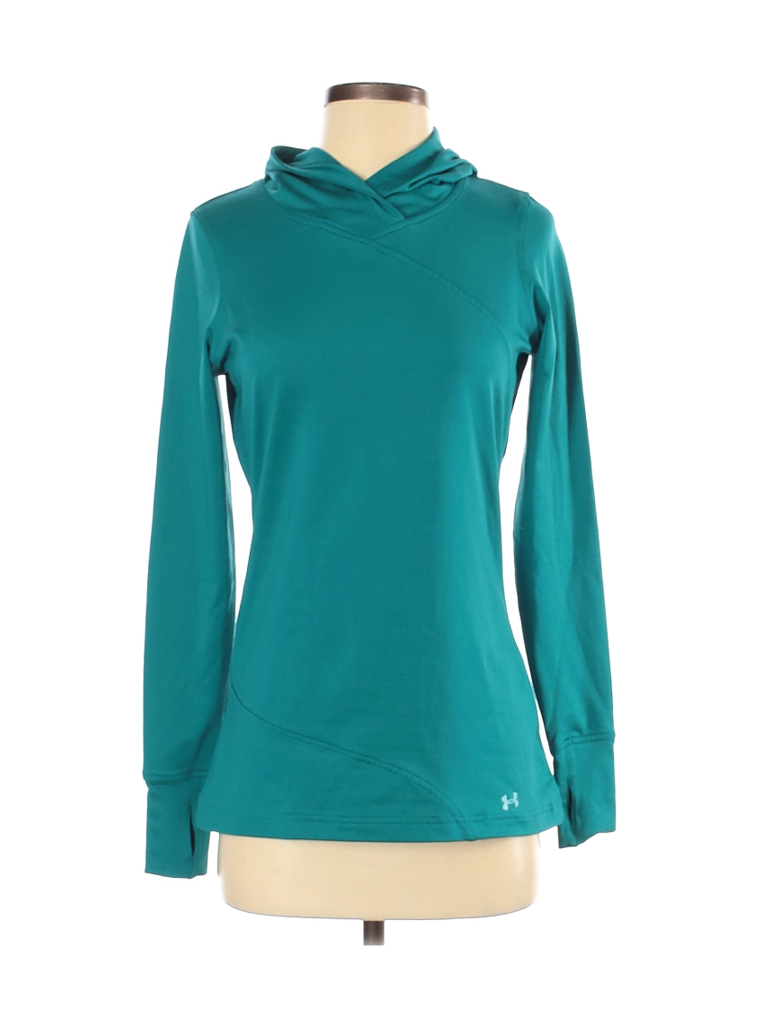 Under Armour Women Green Pullover Hoodie S eBay