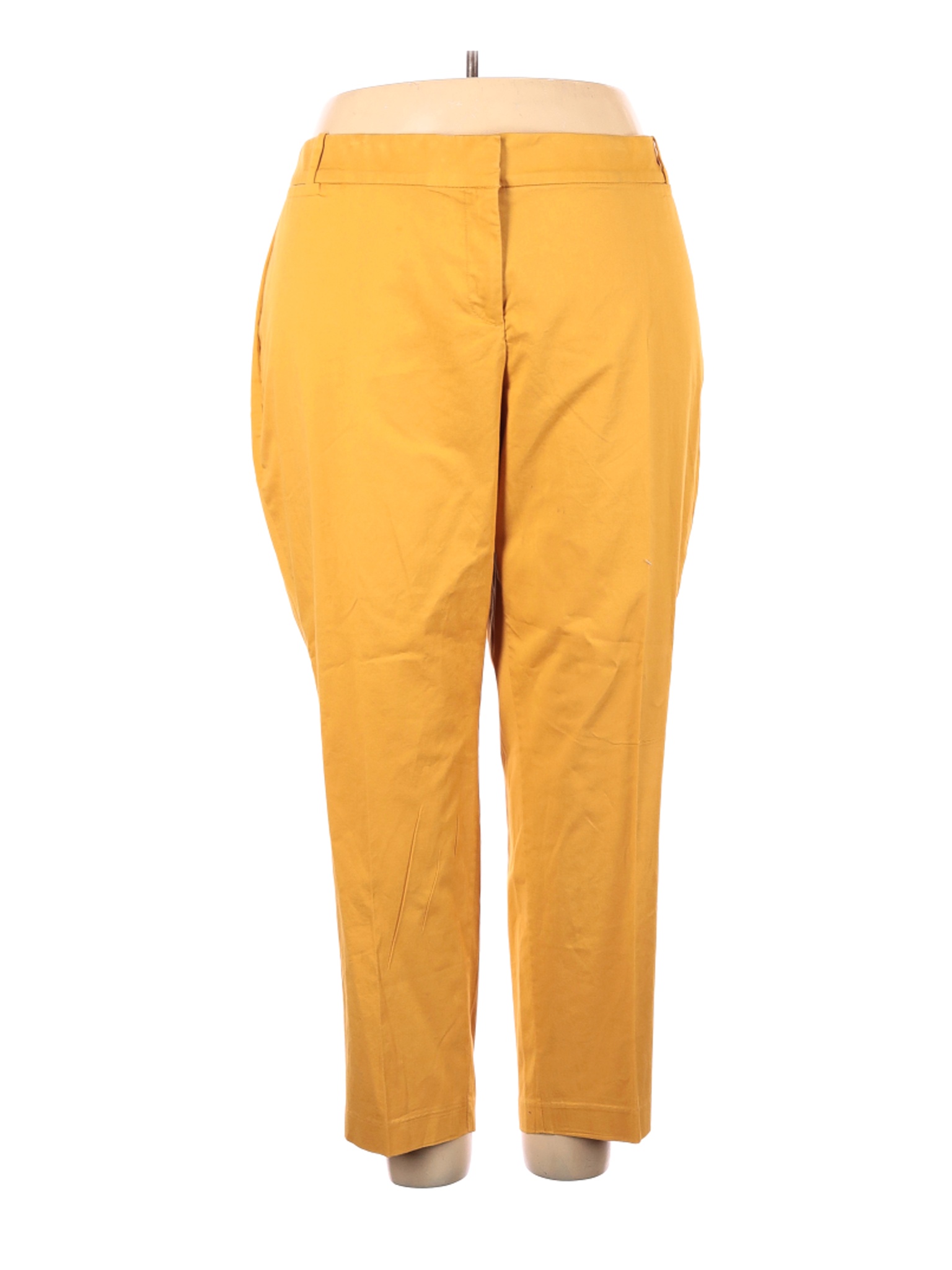 Lane Bryant Women Yellow Casual Pants 24 Plus | eBay