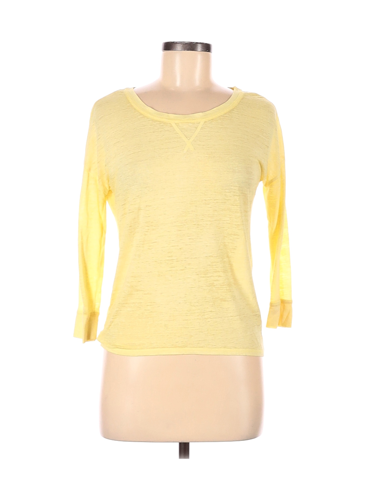 Arizona Jean Company Women Yellow Long Sleeve T-Shirt M | eBay