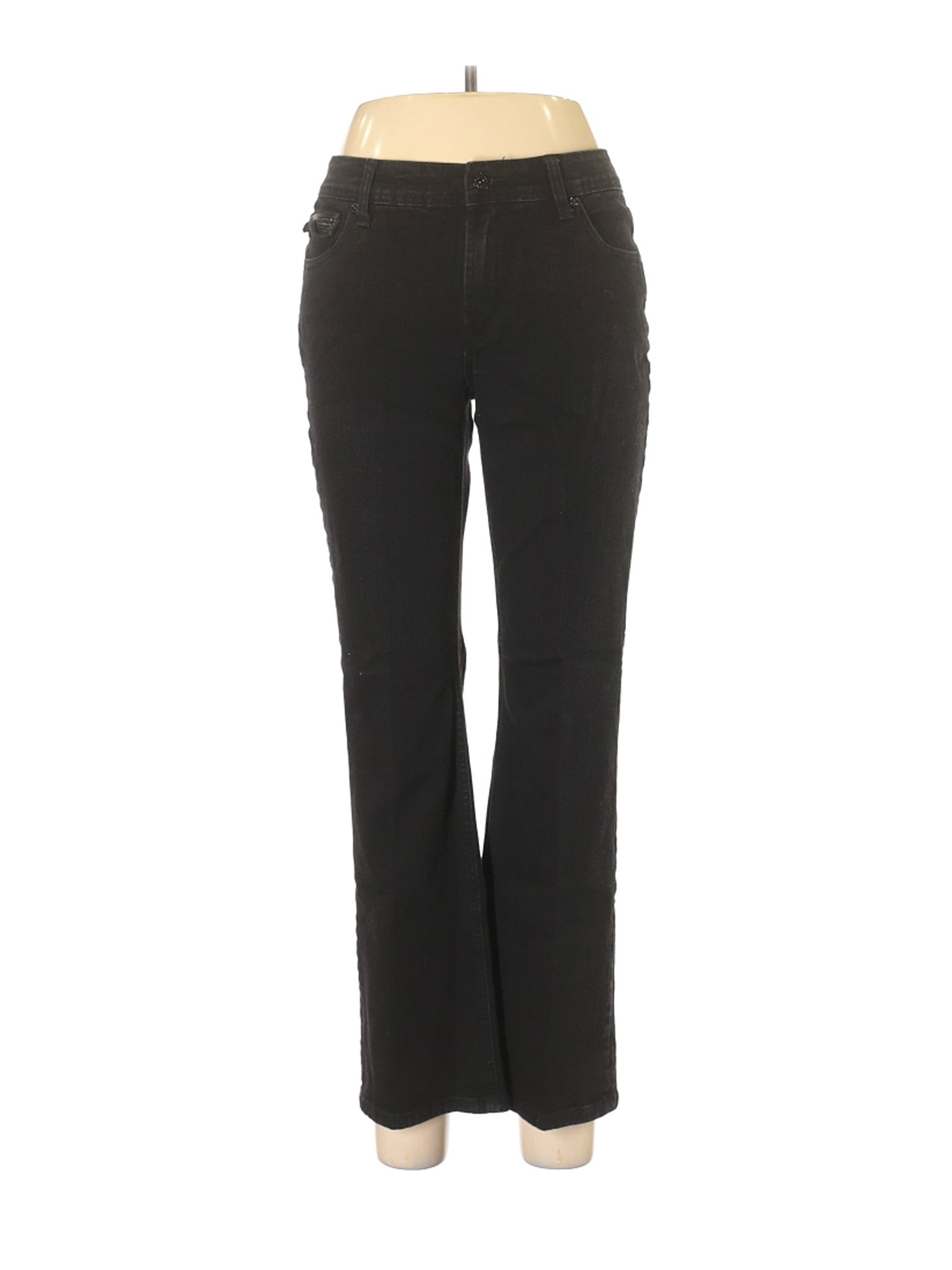 Chico's Women Black Jeans M | eBay