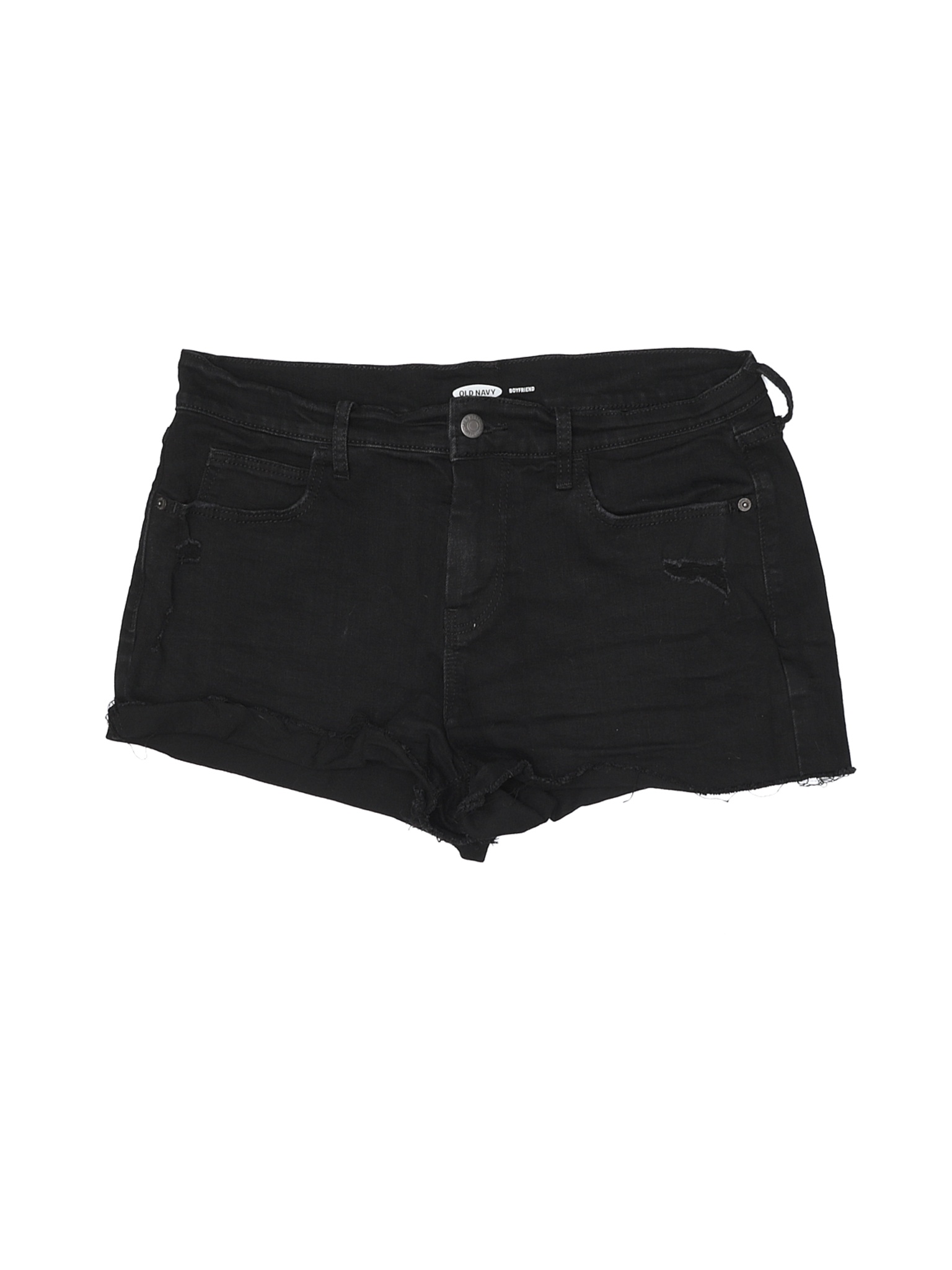 Old Navy Women Black Denim Shorts 8 | eBay