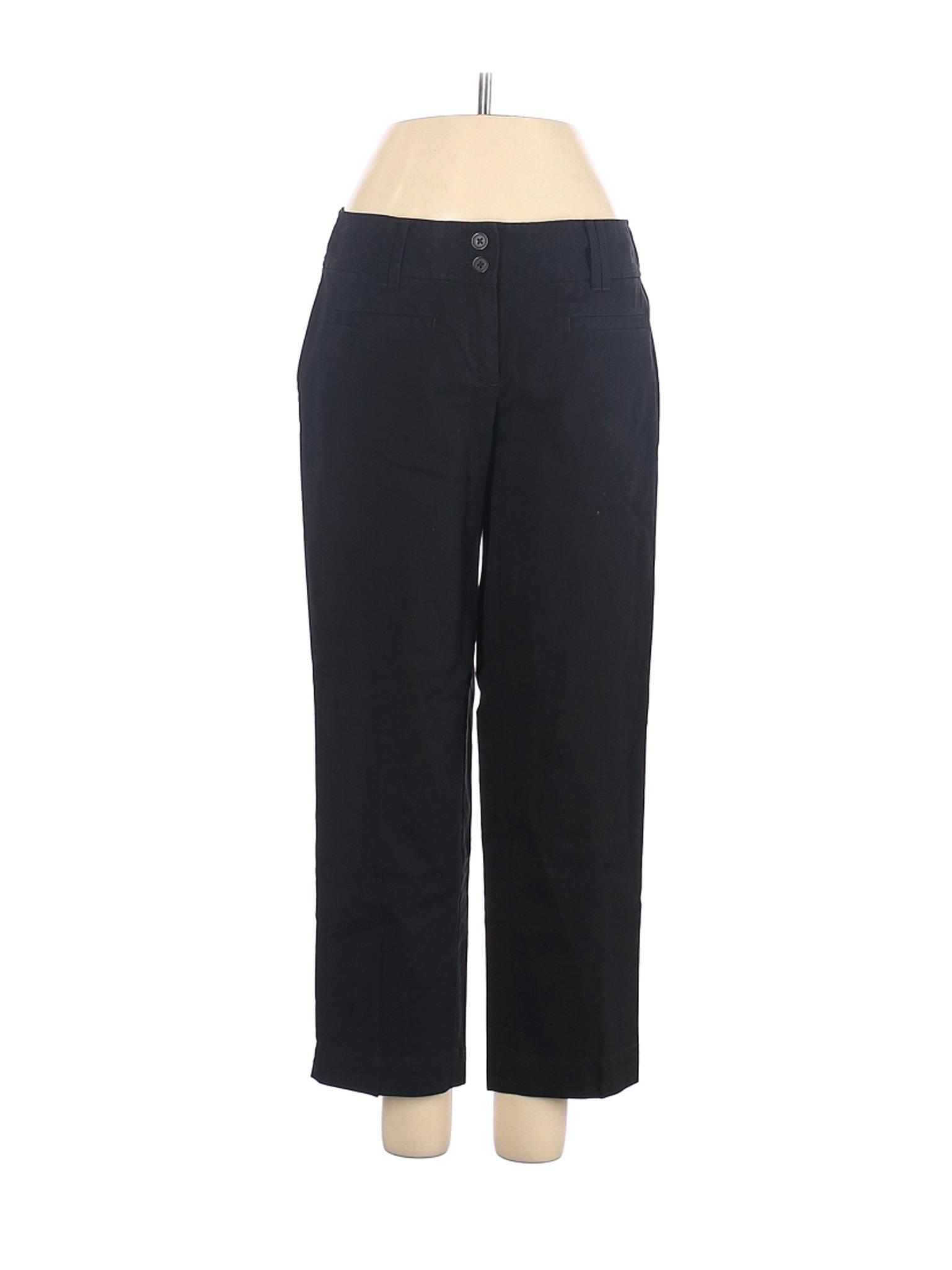 NWT Ann Taylor LOFT Women Black Casual Pants 0 | eBay