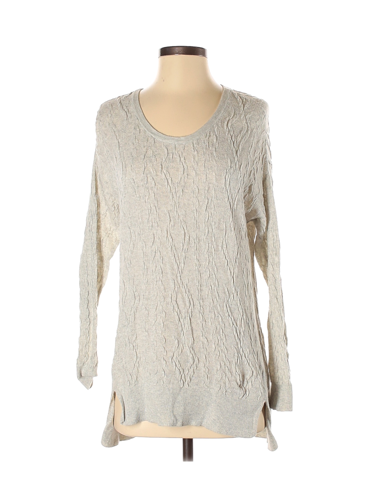 Simply Vera Vera Wang Women White Pullover Sweater S | eBay
