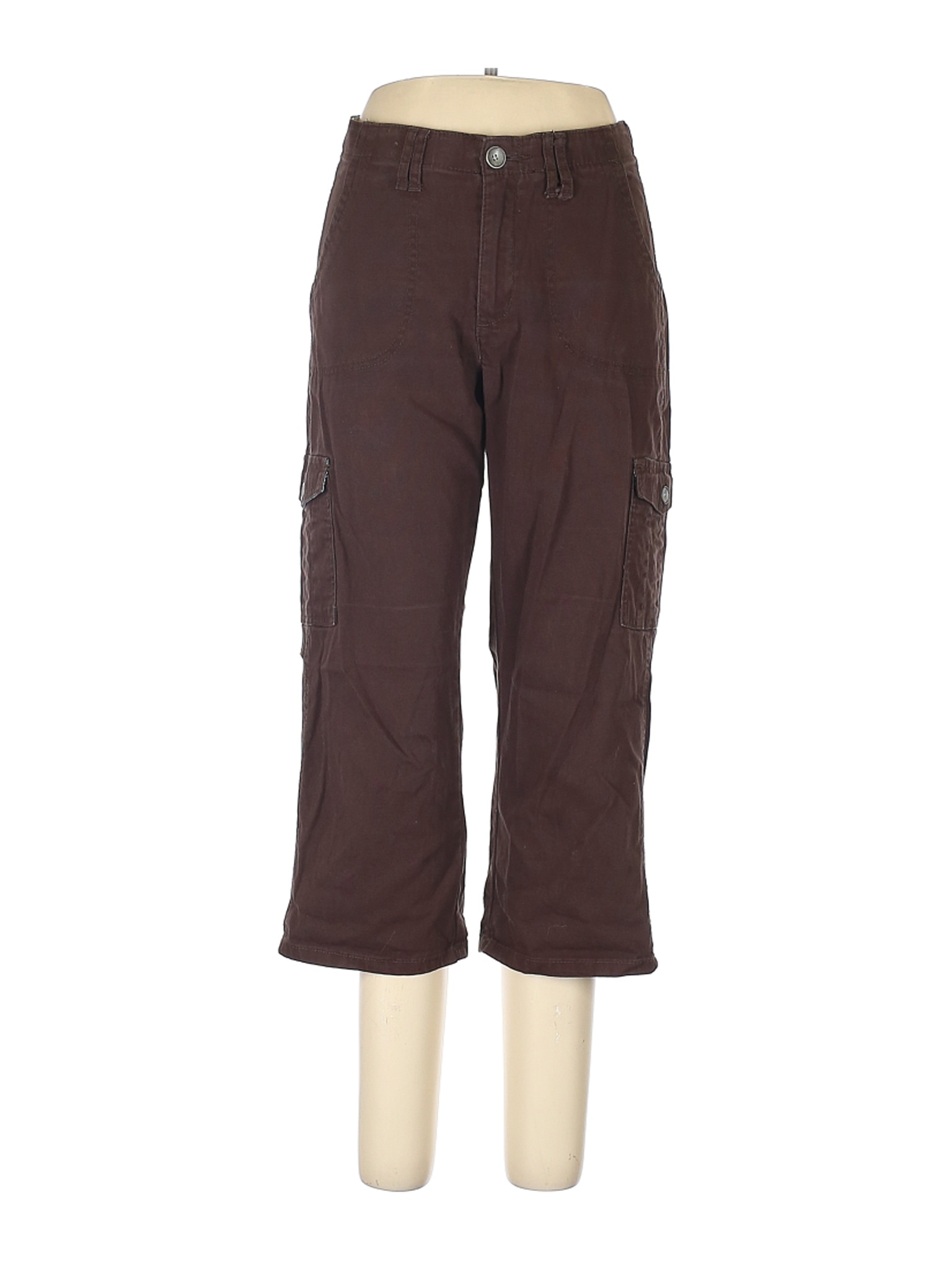 Lee Women Brown Cargo Pants 10 | eBay