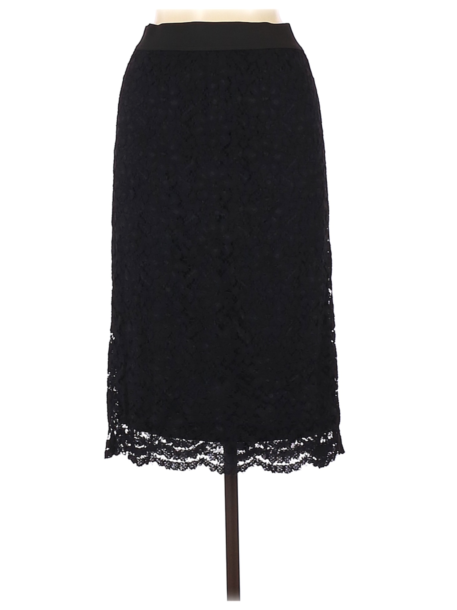 Worthington Women Black Casual Skirt M | eBay