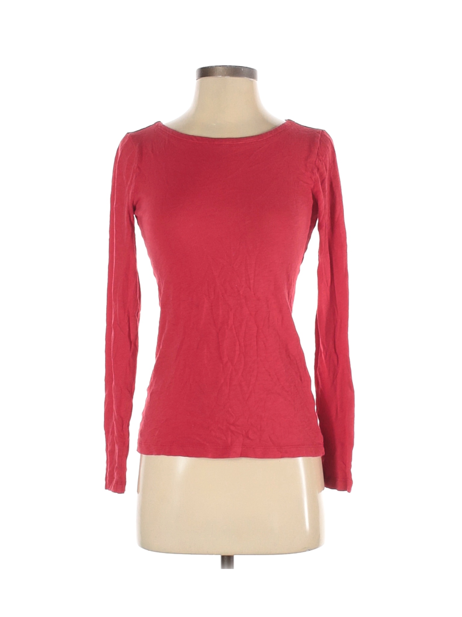 J.Crew Women Red Long Sleeve T-Shirt XS | eBay