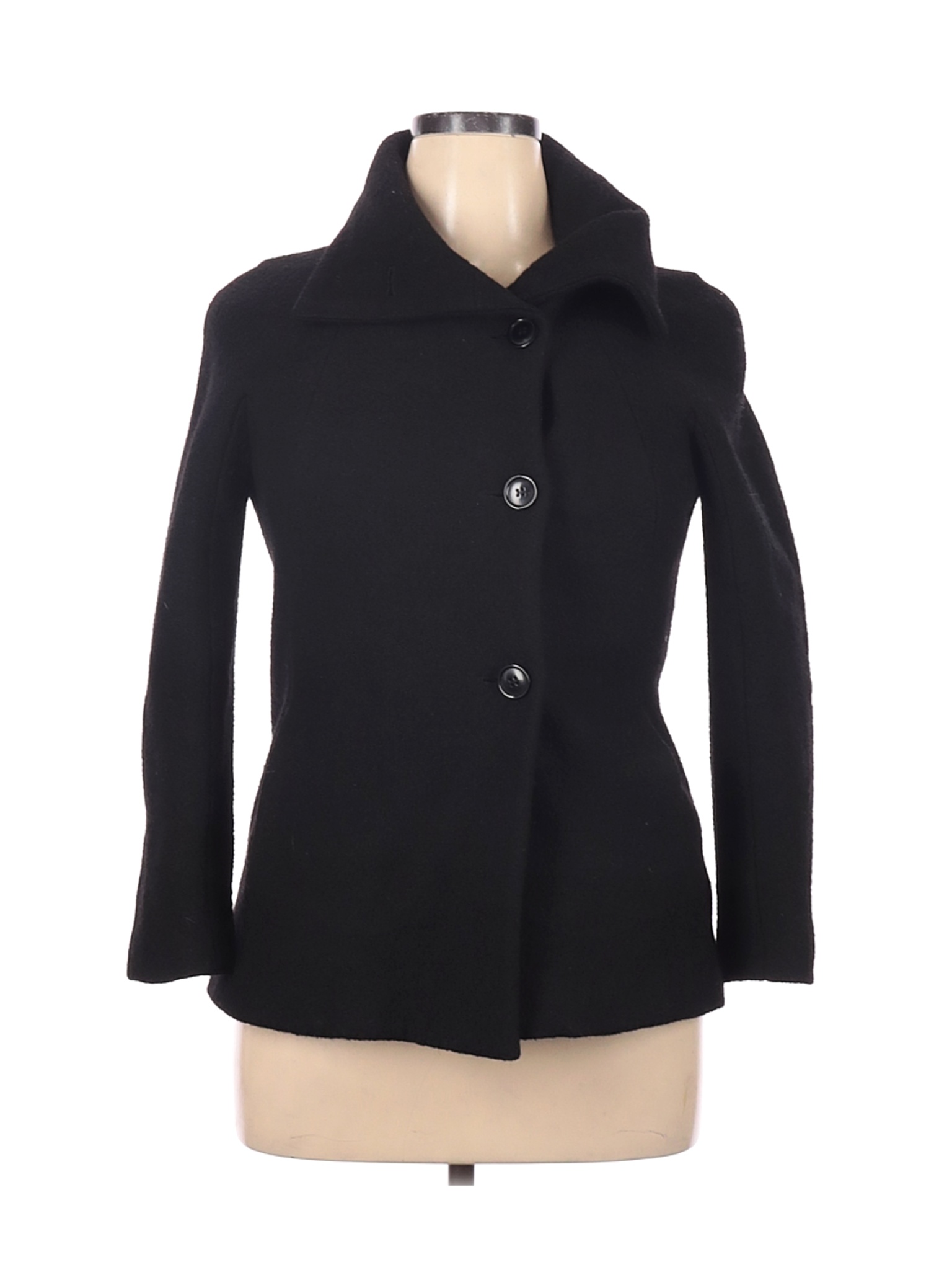 Talbots Women Black Coat 12 Petites | eBay