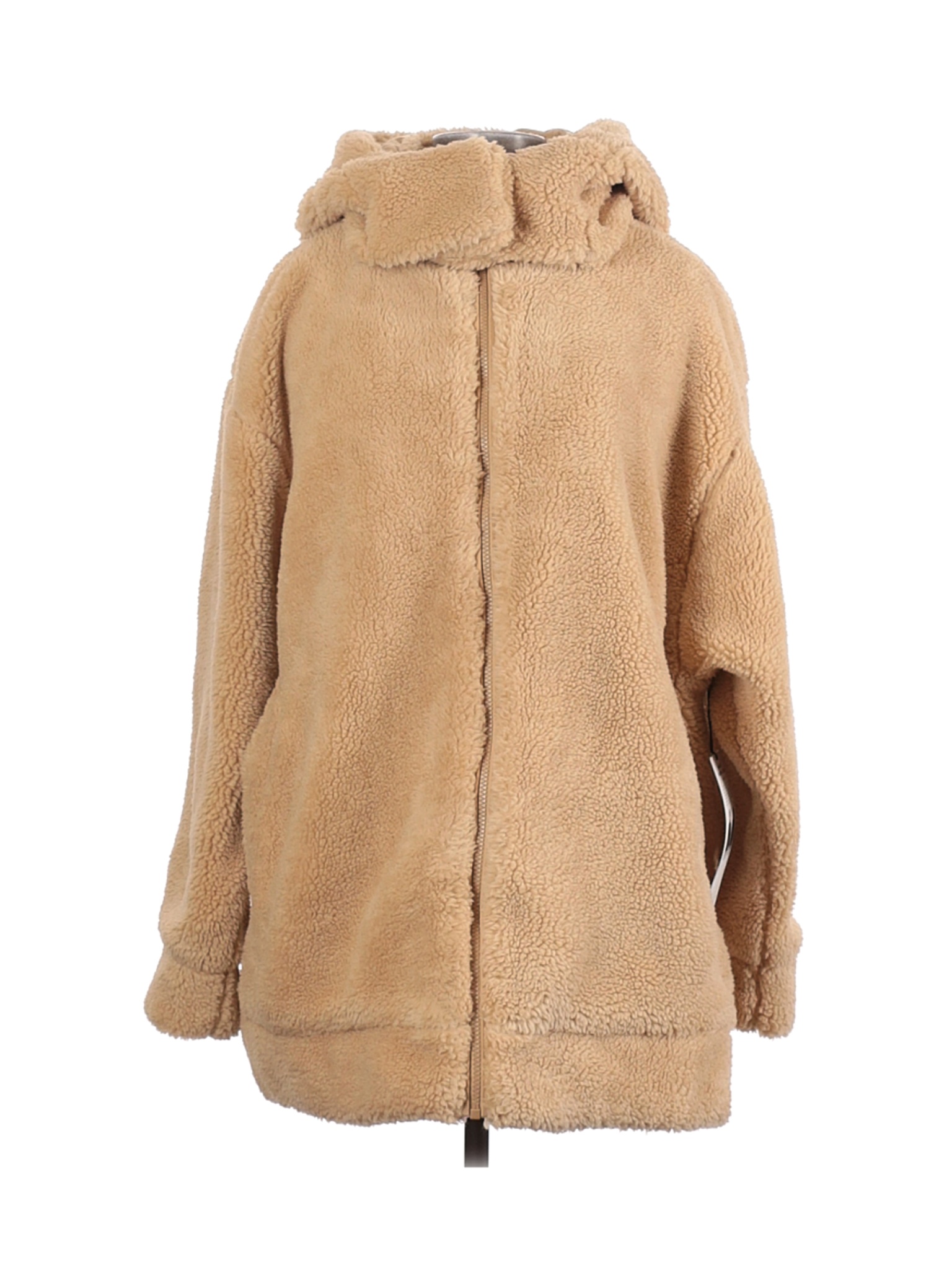 Alo Yoga Women Brown Faux Fur Jacket L | eBay