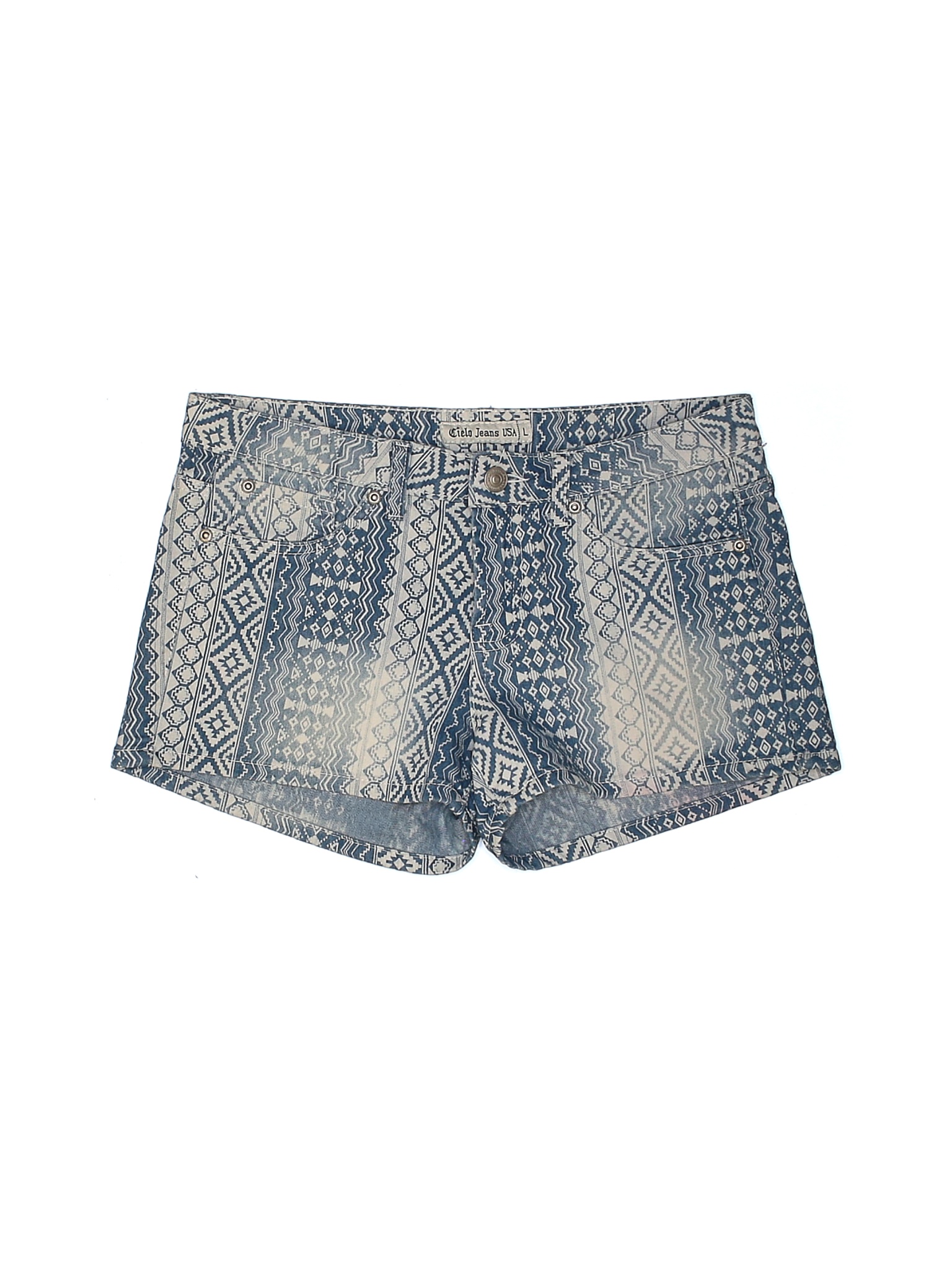Cielo Women Blue Denim Shorts L | eBay