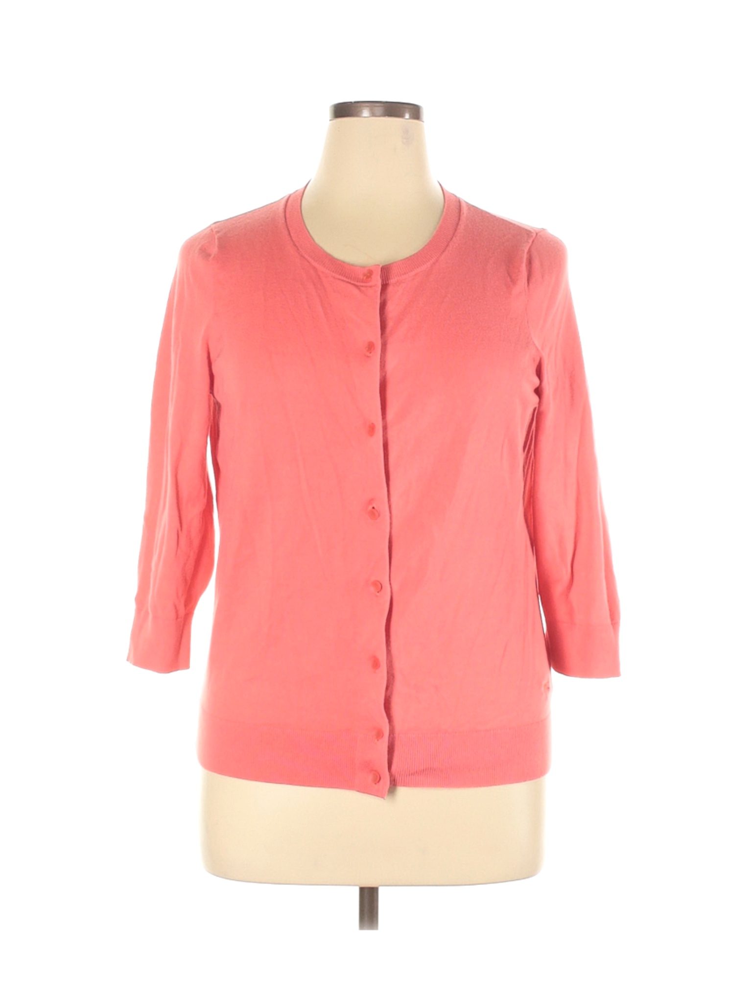 Talbots Women Pink Cardigan XL | eBay